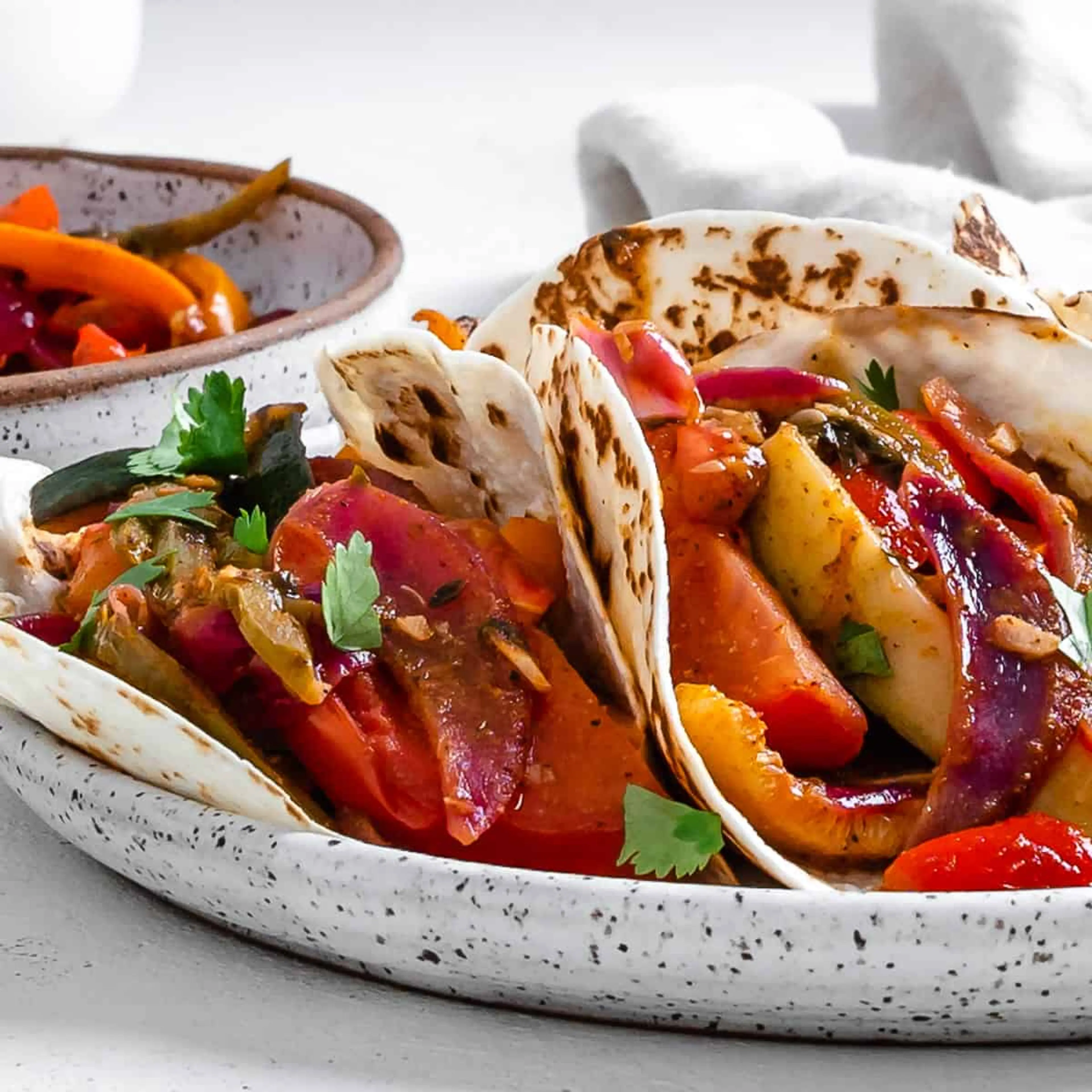 Easy Plant-Based Veggie Fajitas
