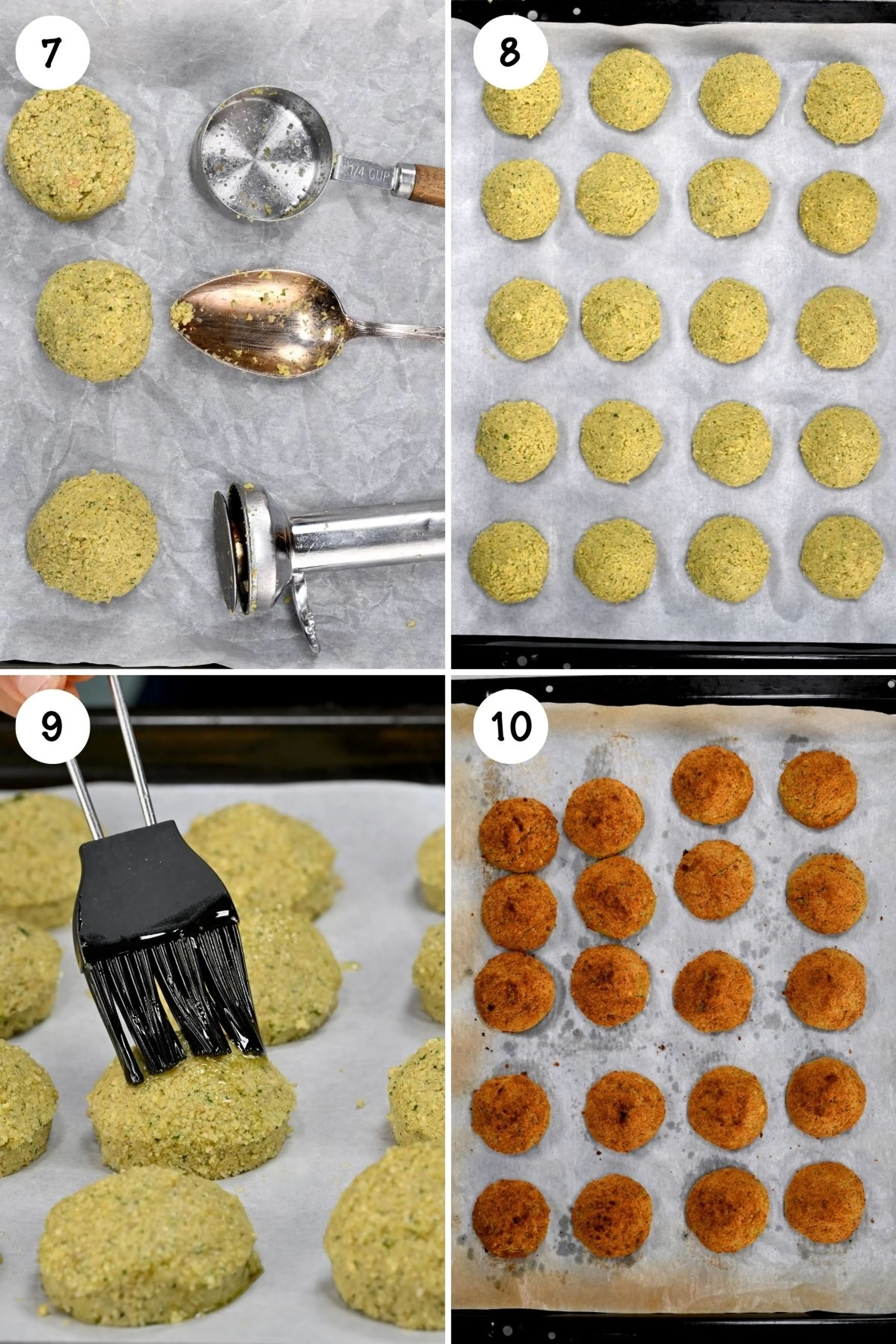 Crispy Baked Falafel