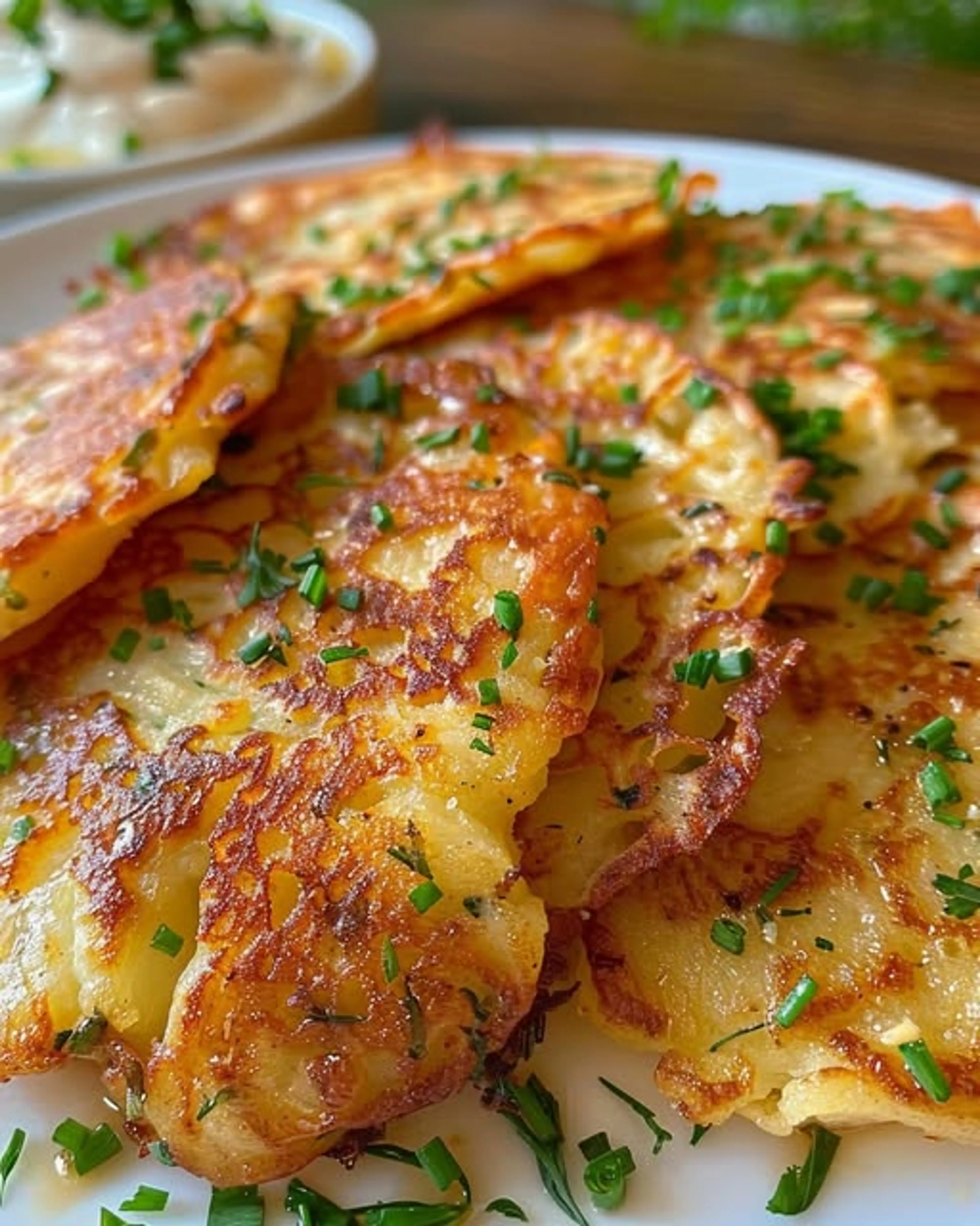 BUTTERY GERMAN POTATO PANCAKES (KARTOFFELPUFFER)