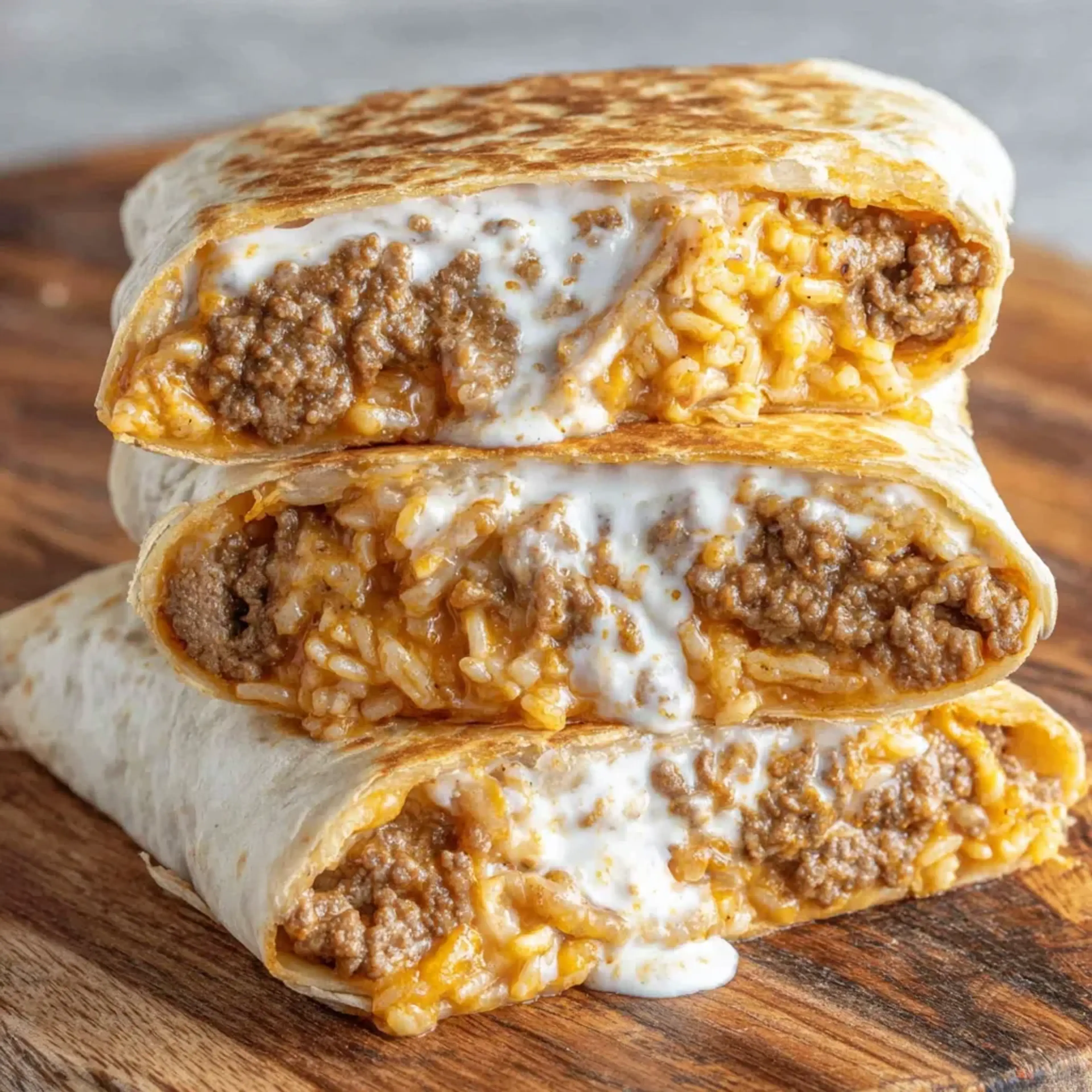 Taco Bell Quesarito Cheesy