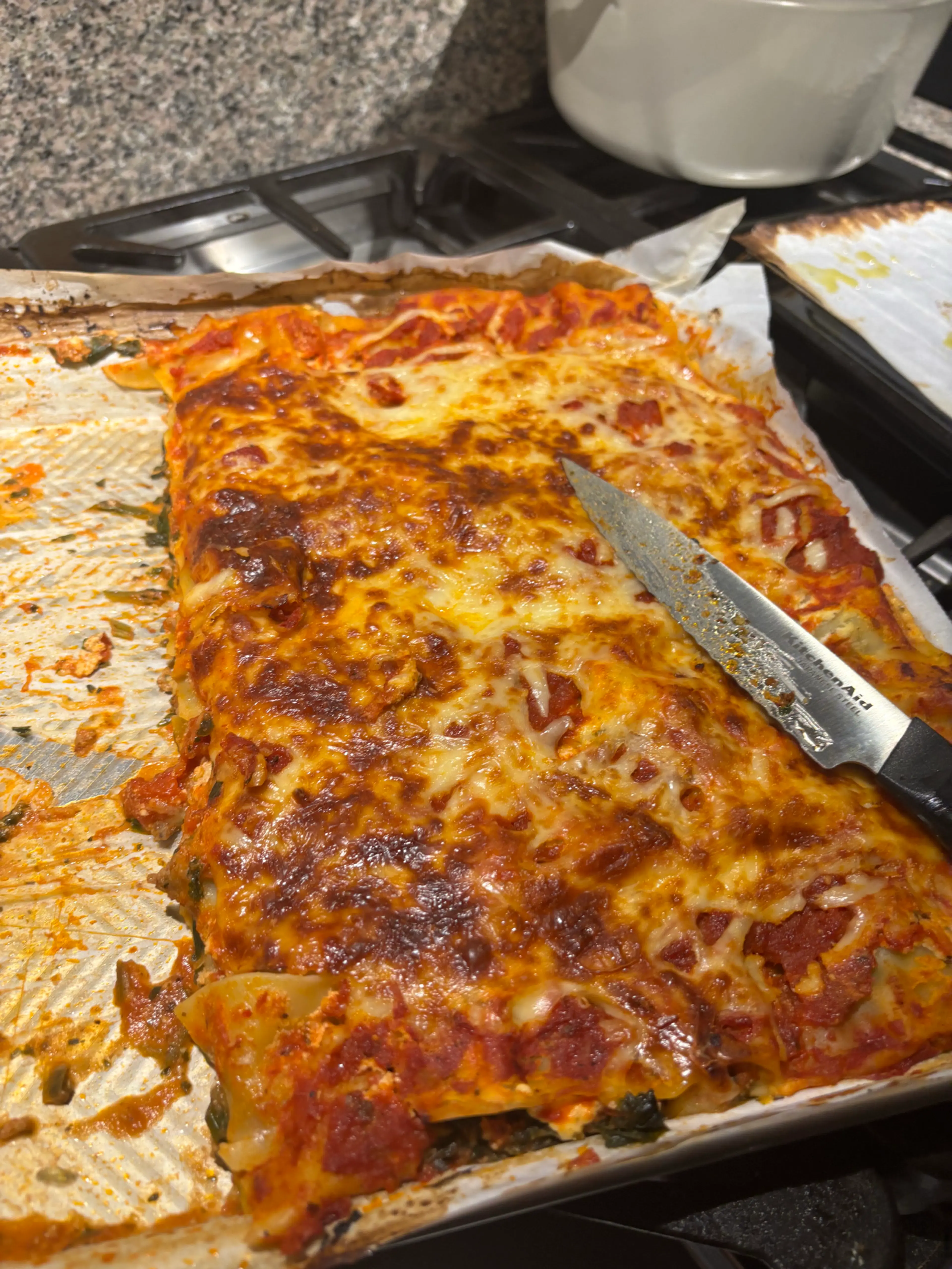 Sheet Pan Lasagna