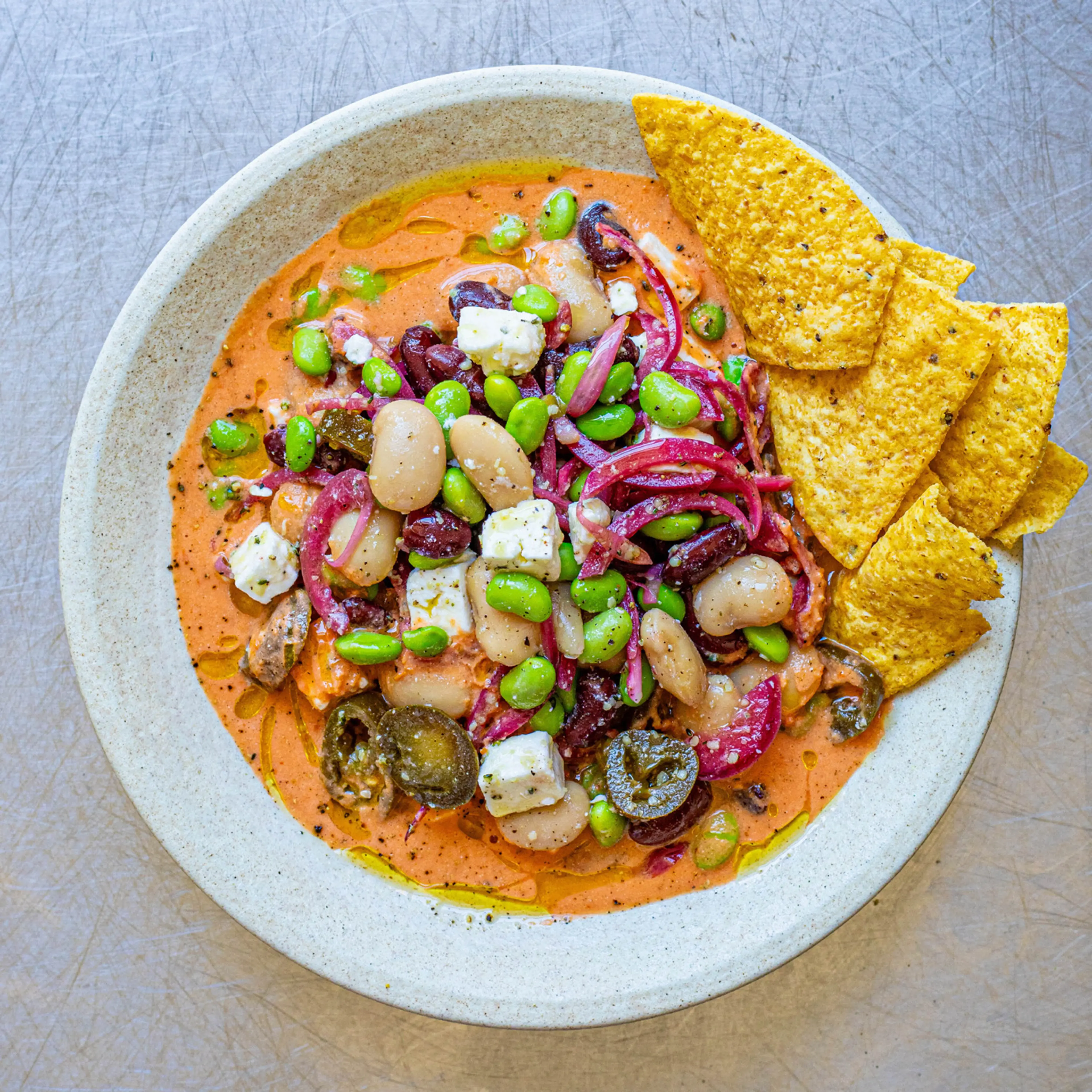 Saucy & Zingy Three-Bean Salad