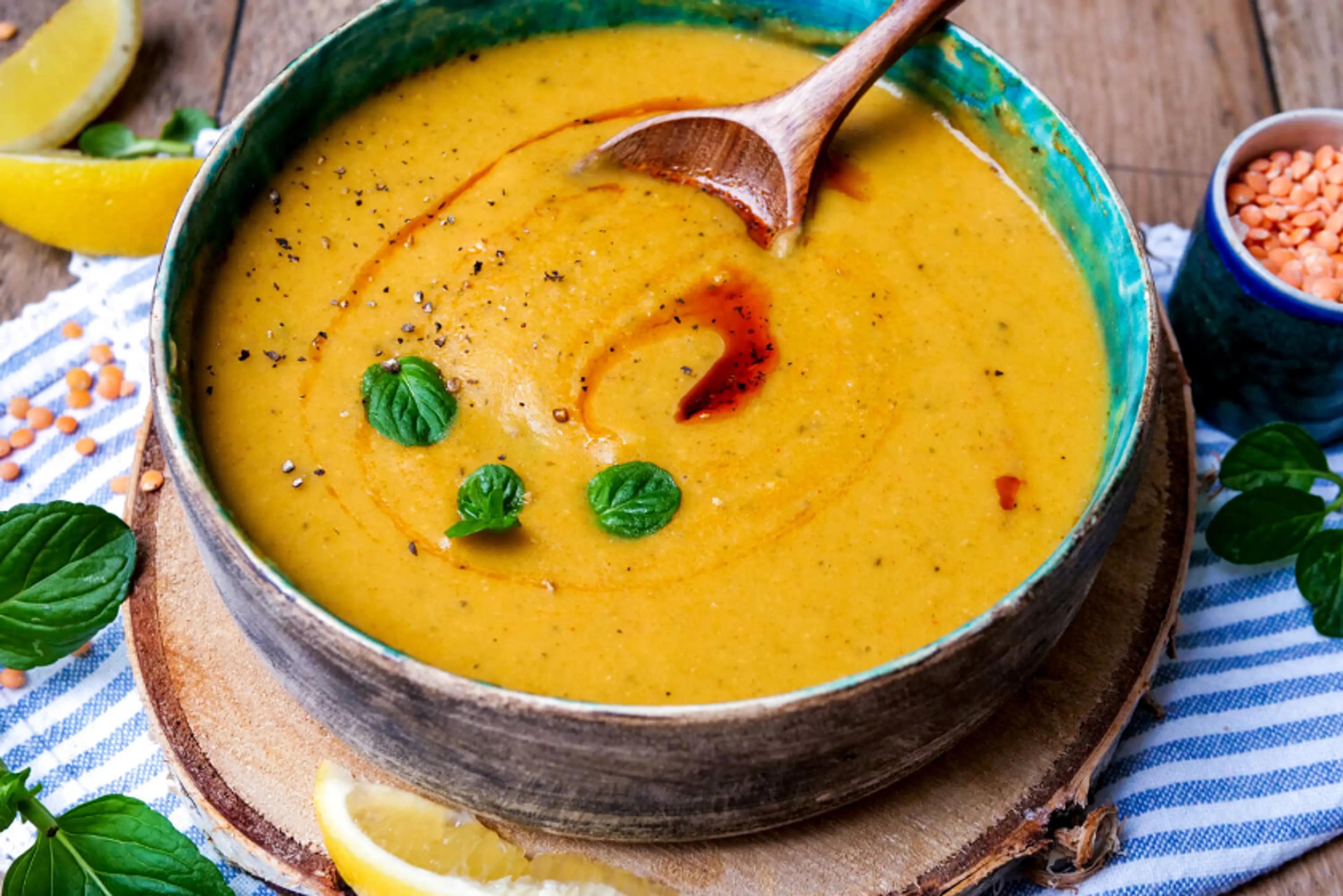 Türkische Linsensuppe