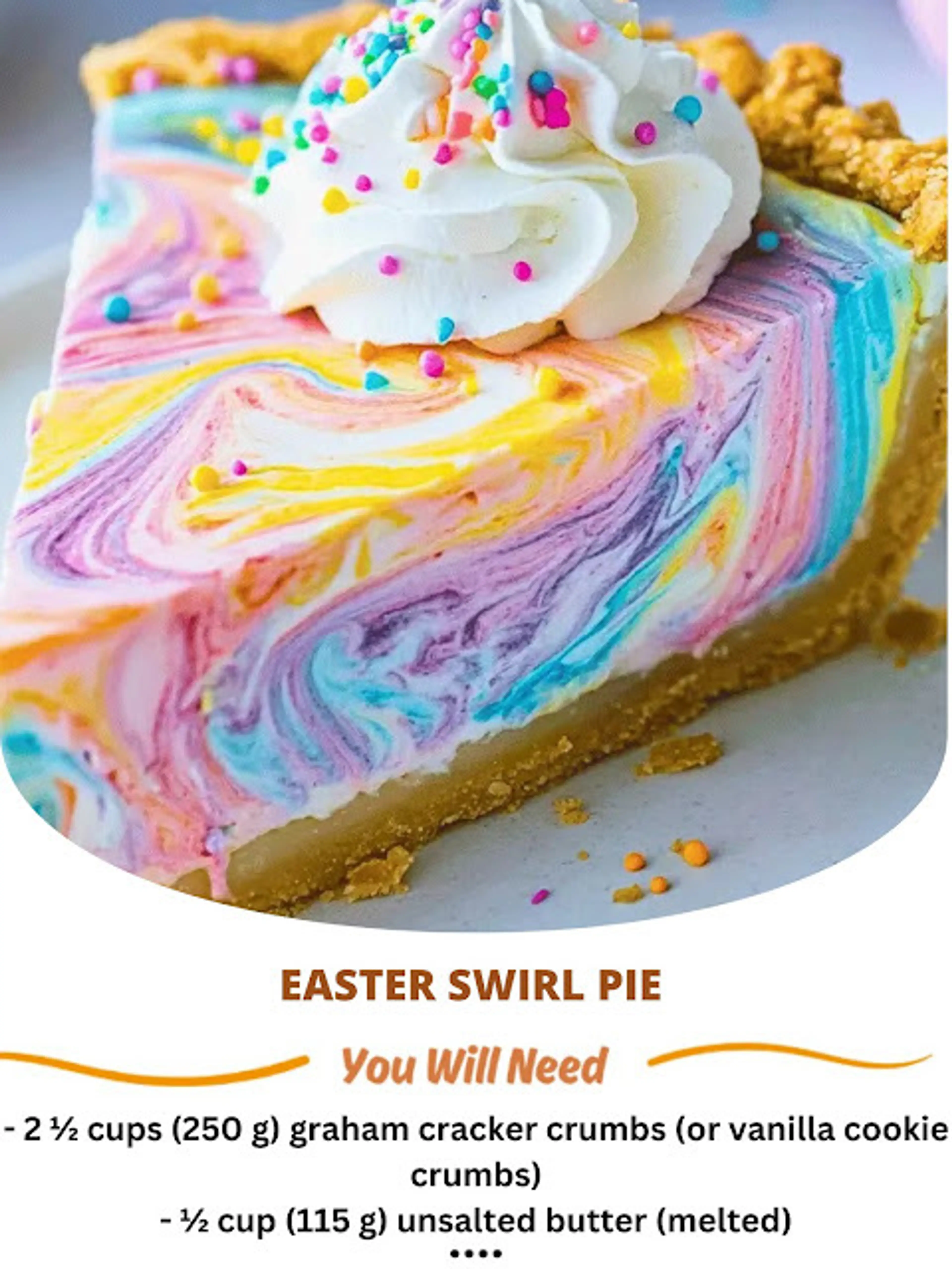 Easter Swirl Pie
