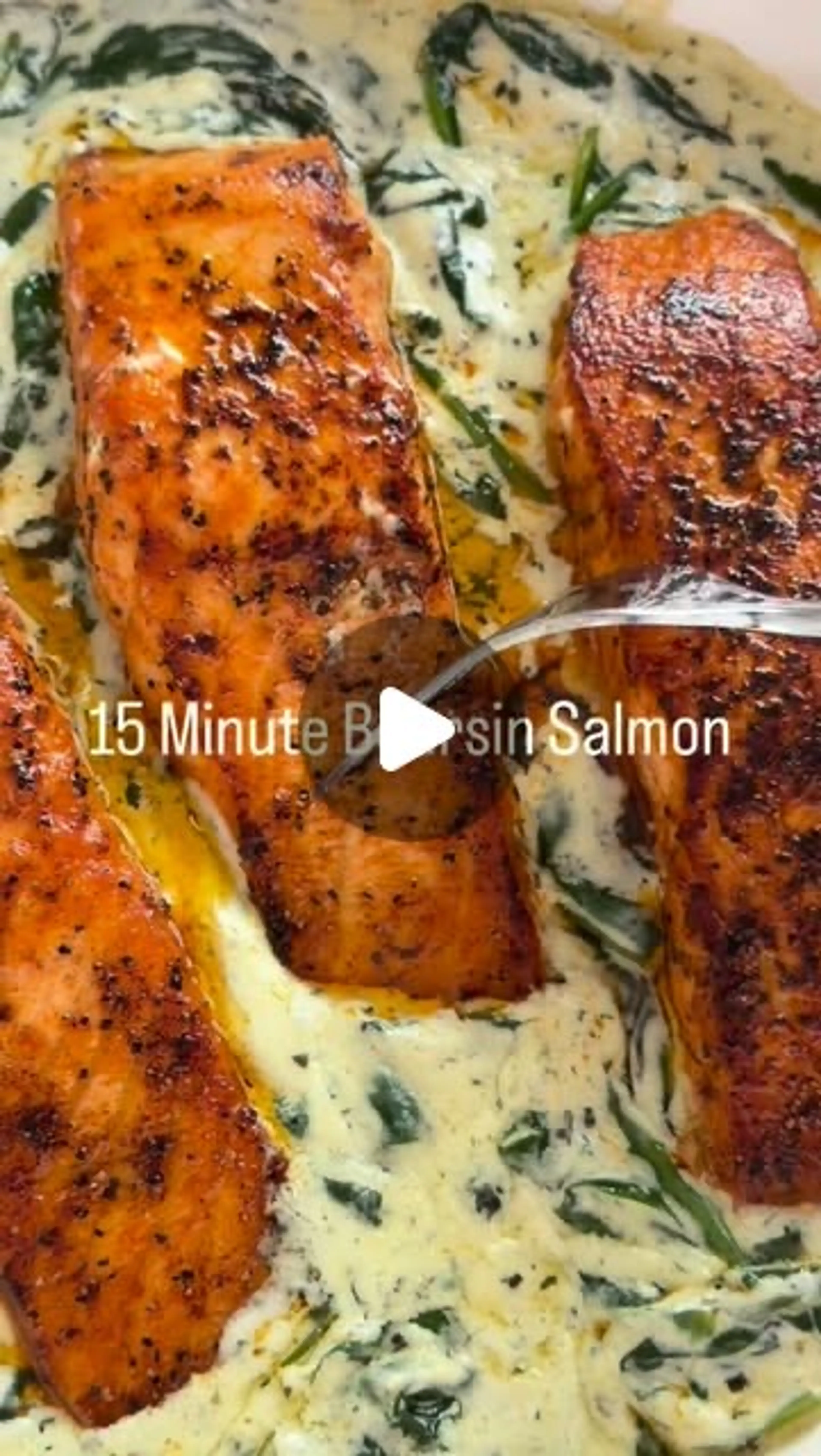 15 Minute Boursin Salmon
