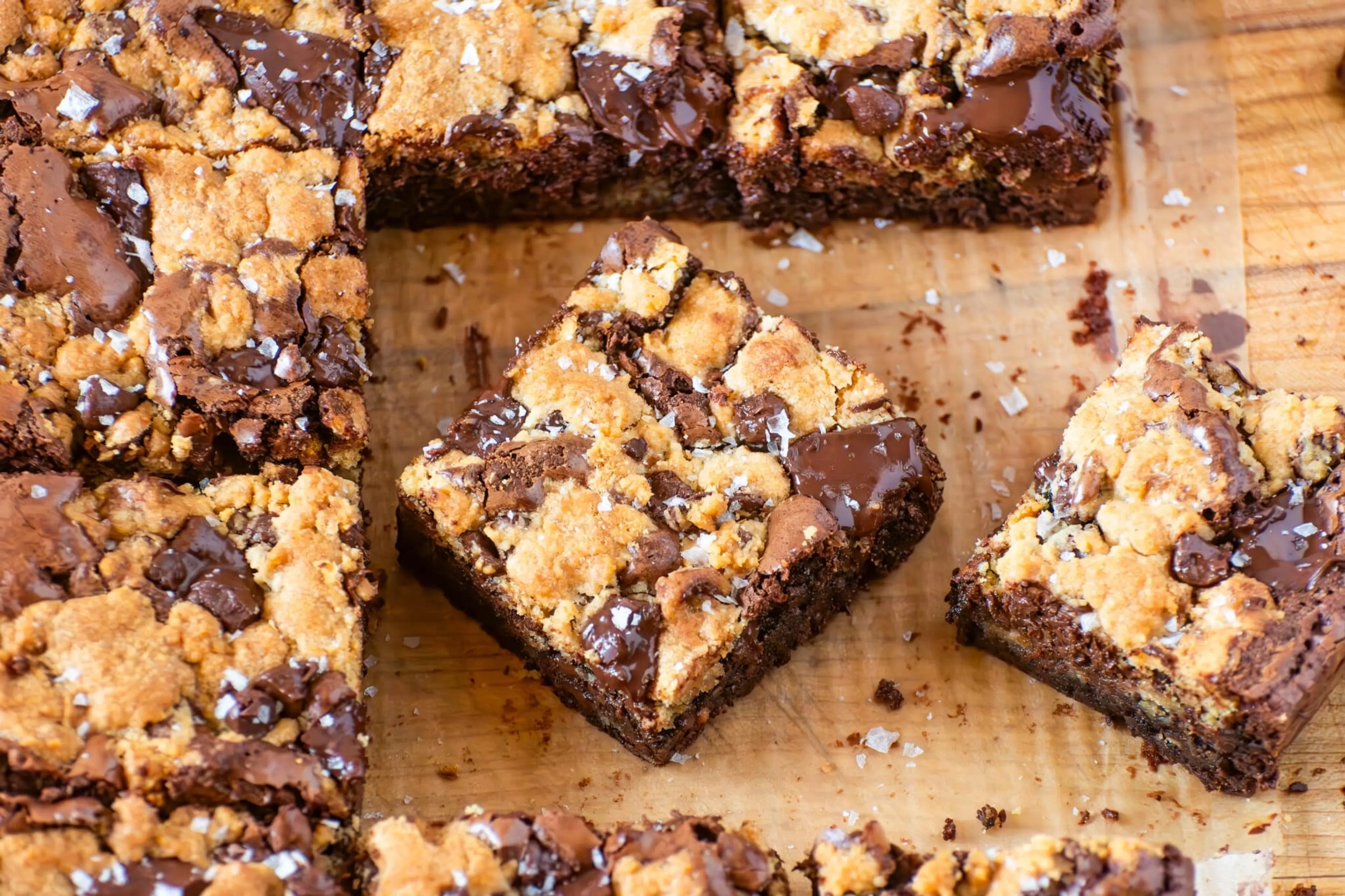 Chocolate Chip Brookies Recipe (Brownie Cookie Bars)