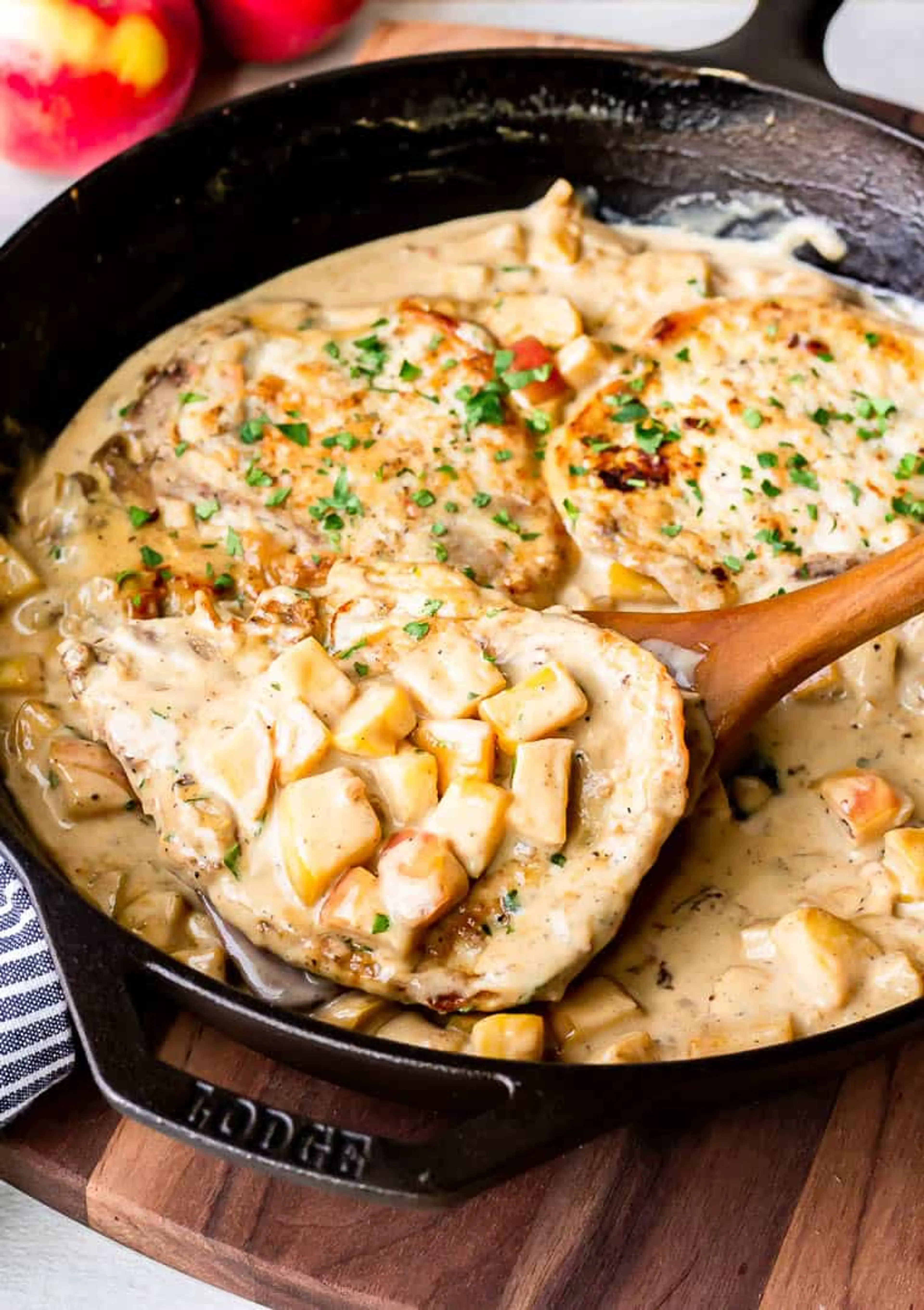 Maple Apple Pork Chops