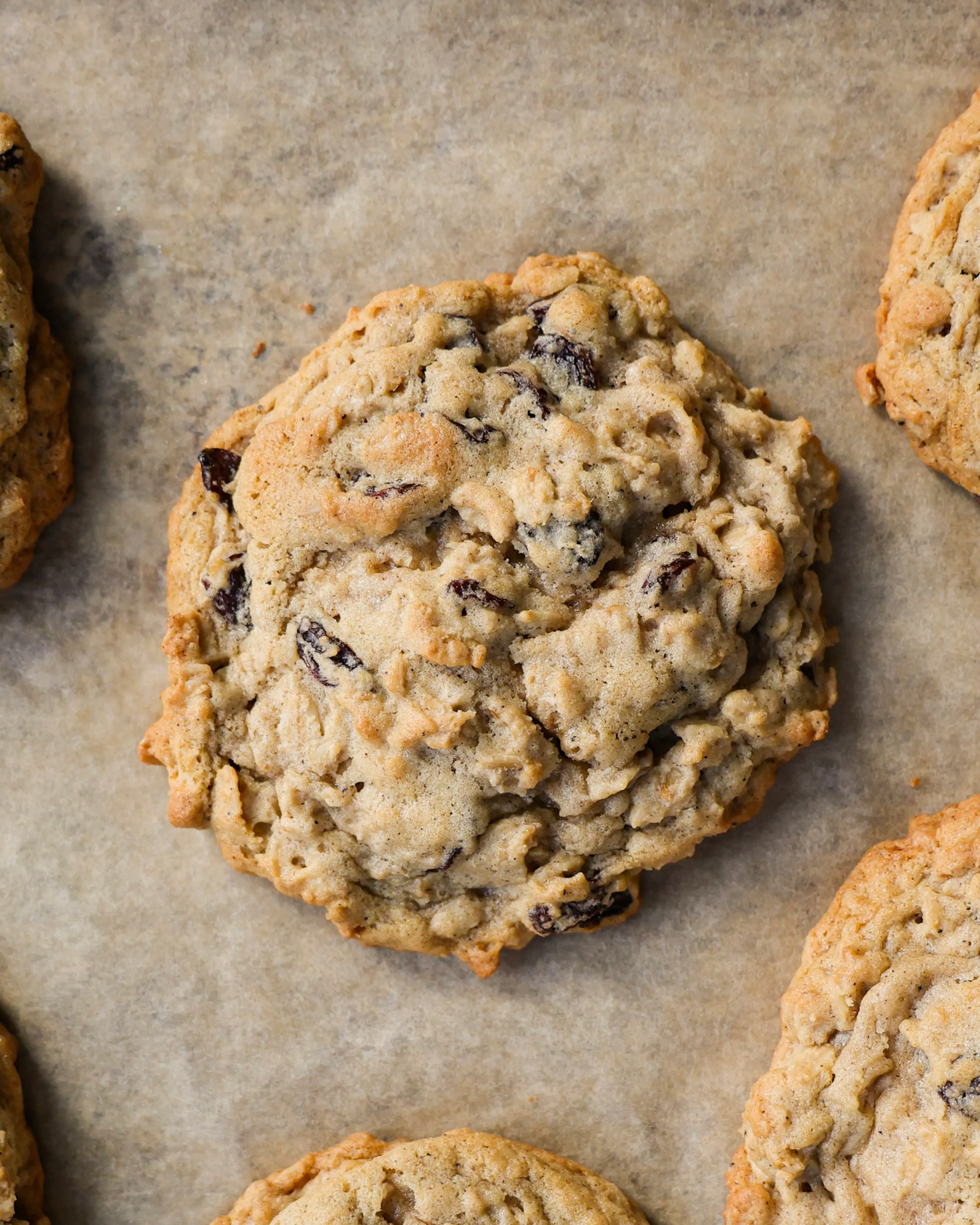 Brown Butter Oatmeal Raisin Cookies