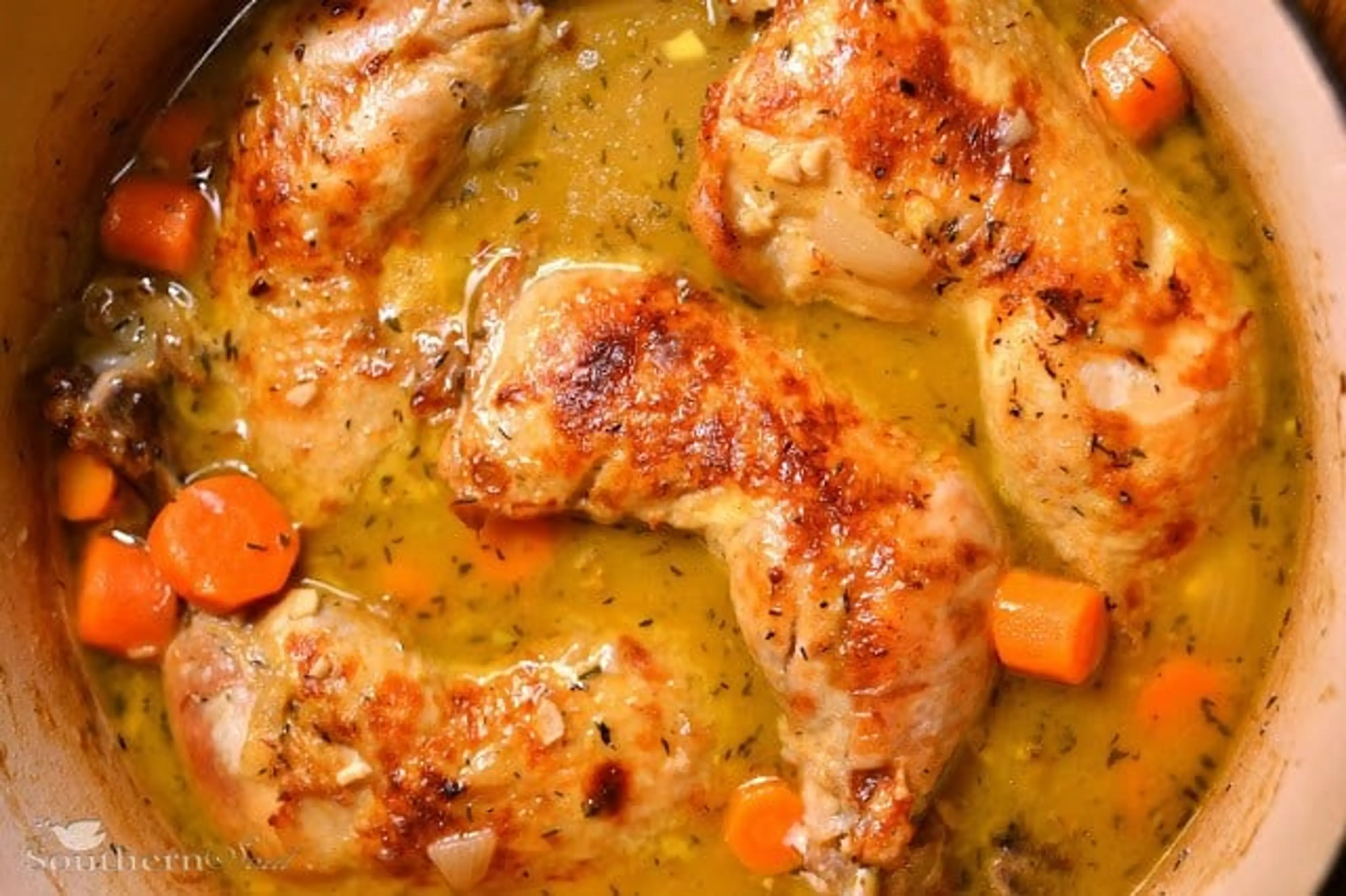 Cider Braised Chicken