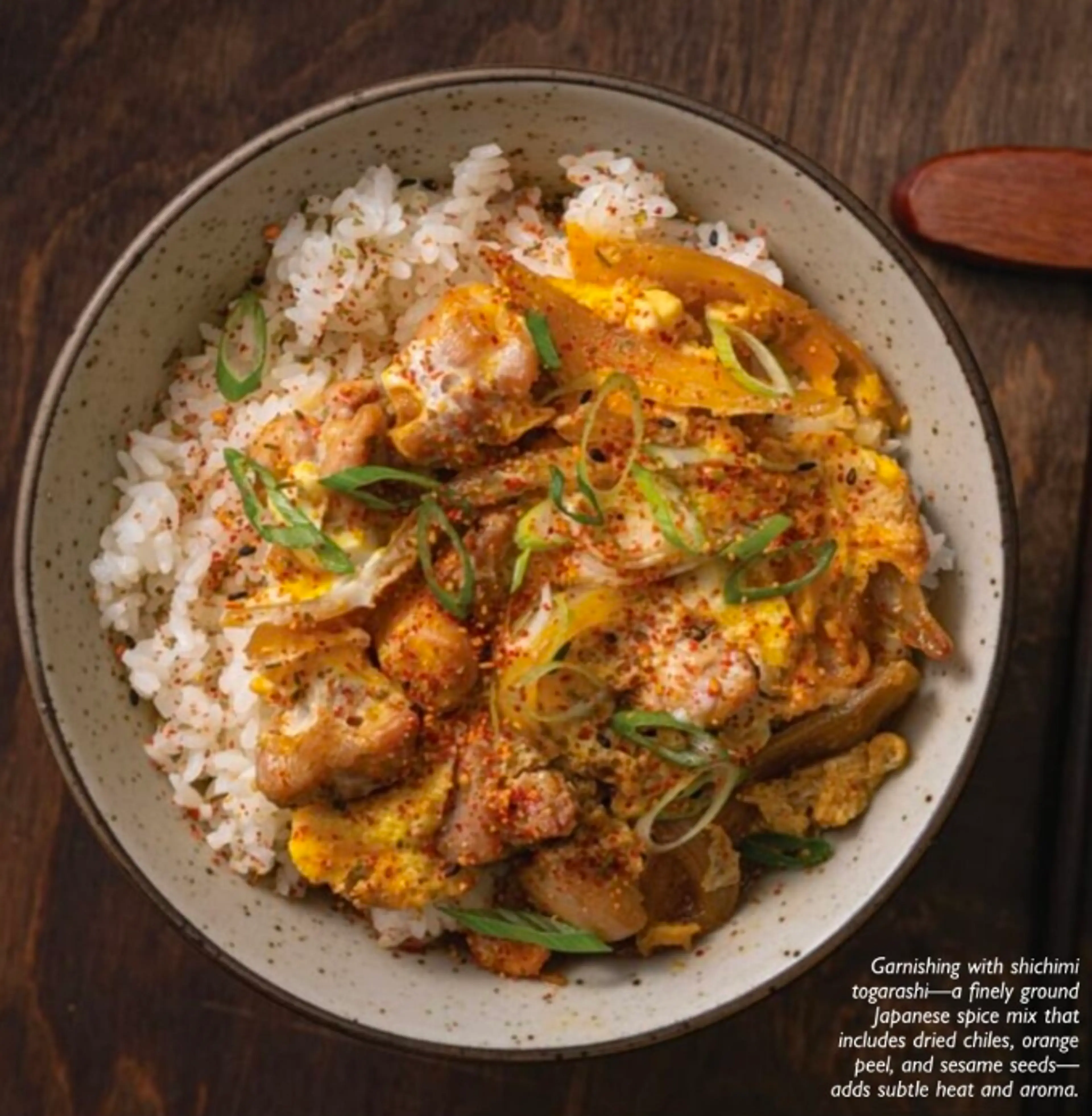 OYAKODON (JAPANESE CHICKEN AND EGG RICE BOWL)
