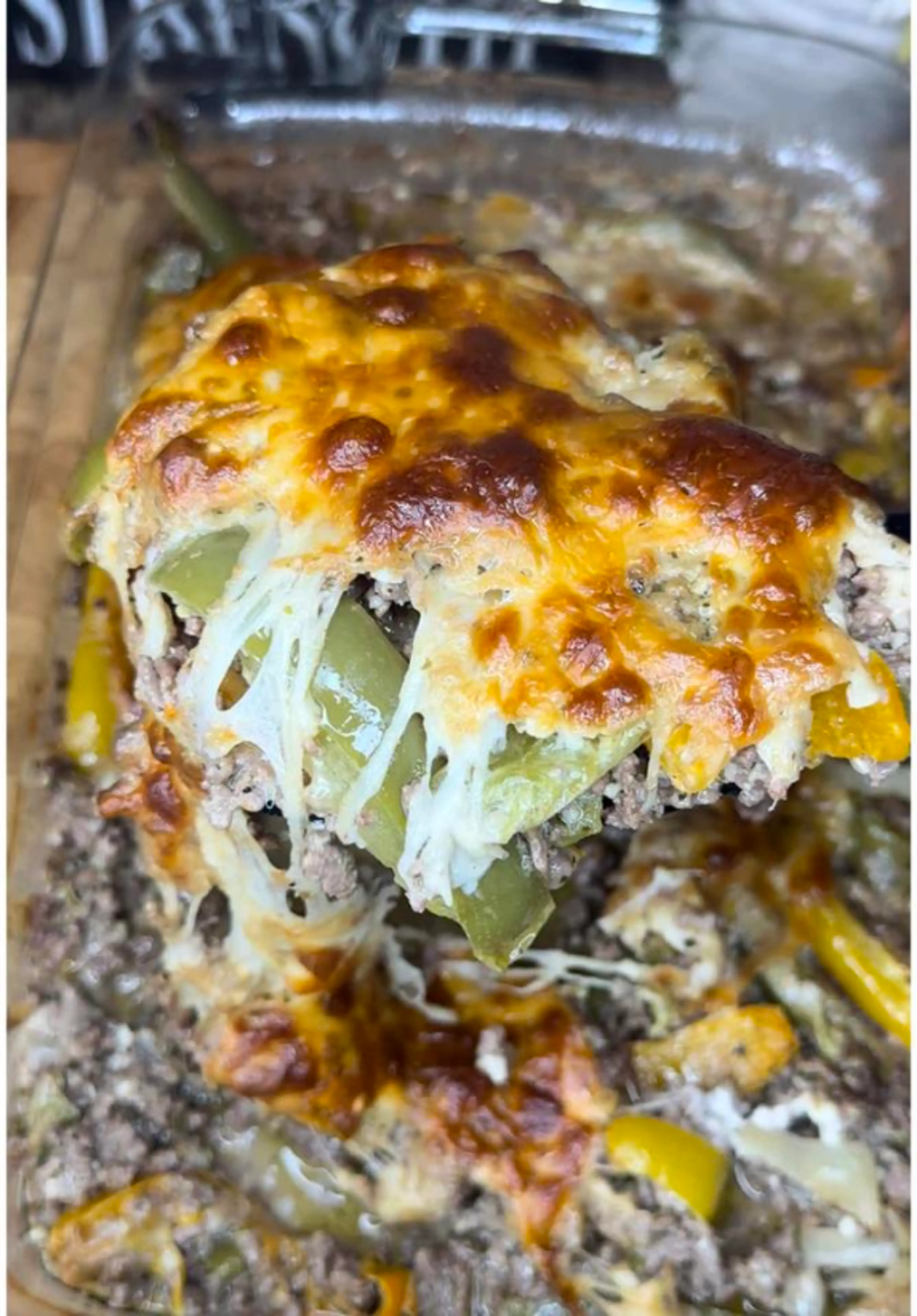Philly Cheesesteak Casserole