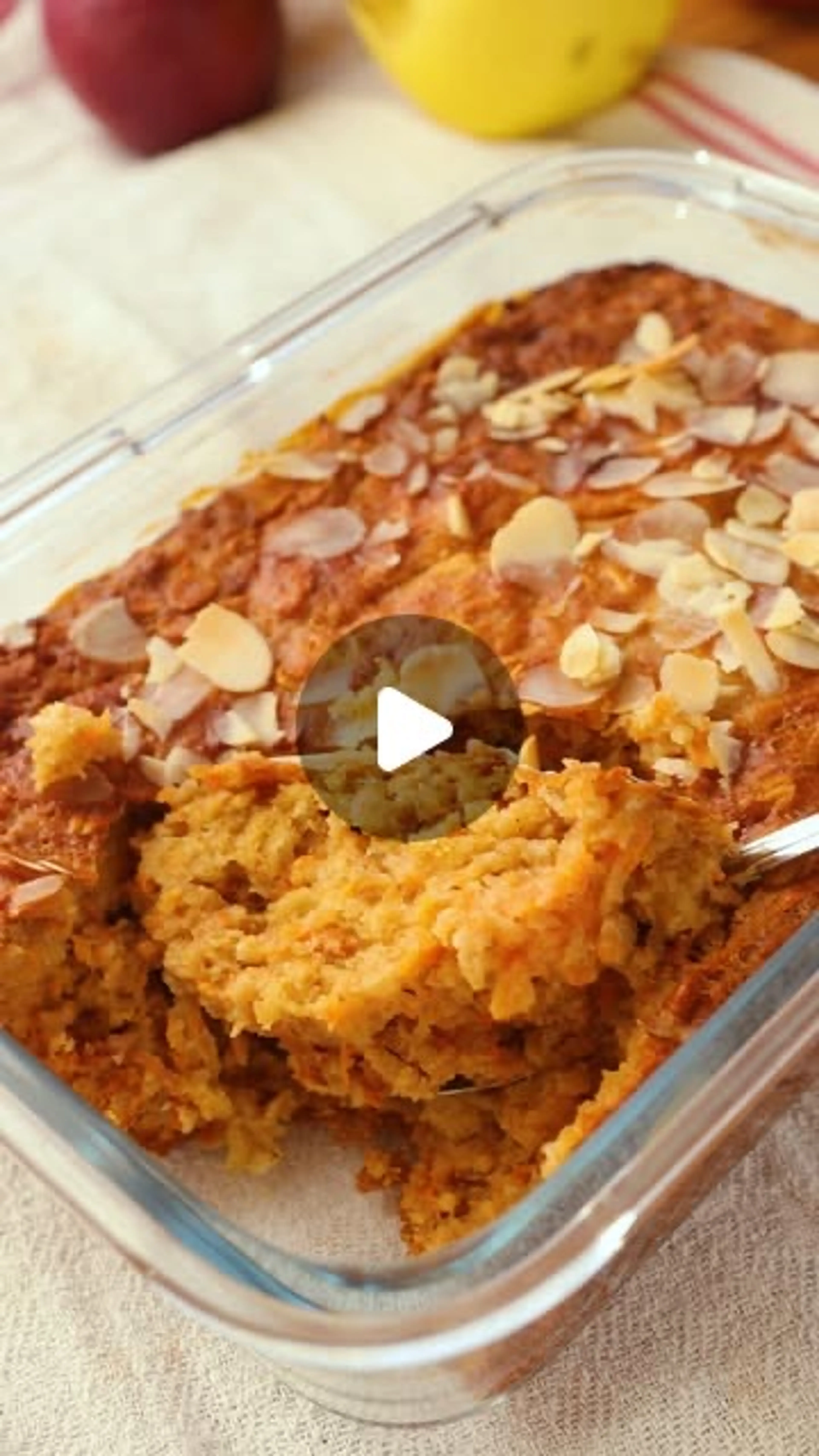 High-protein Baked Oats