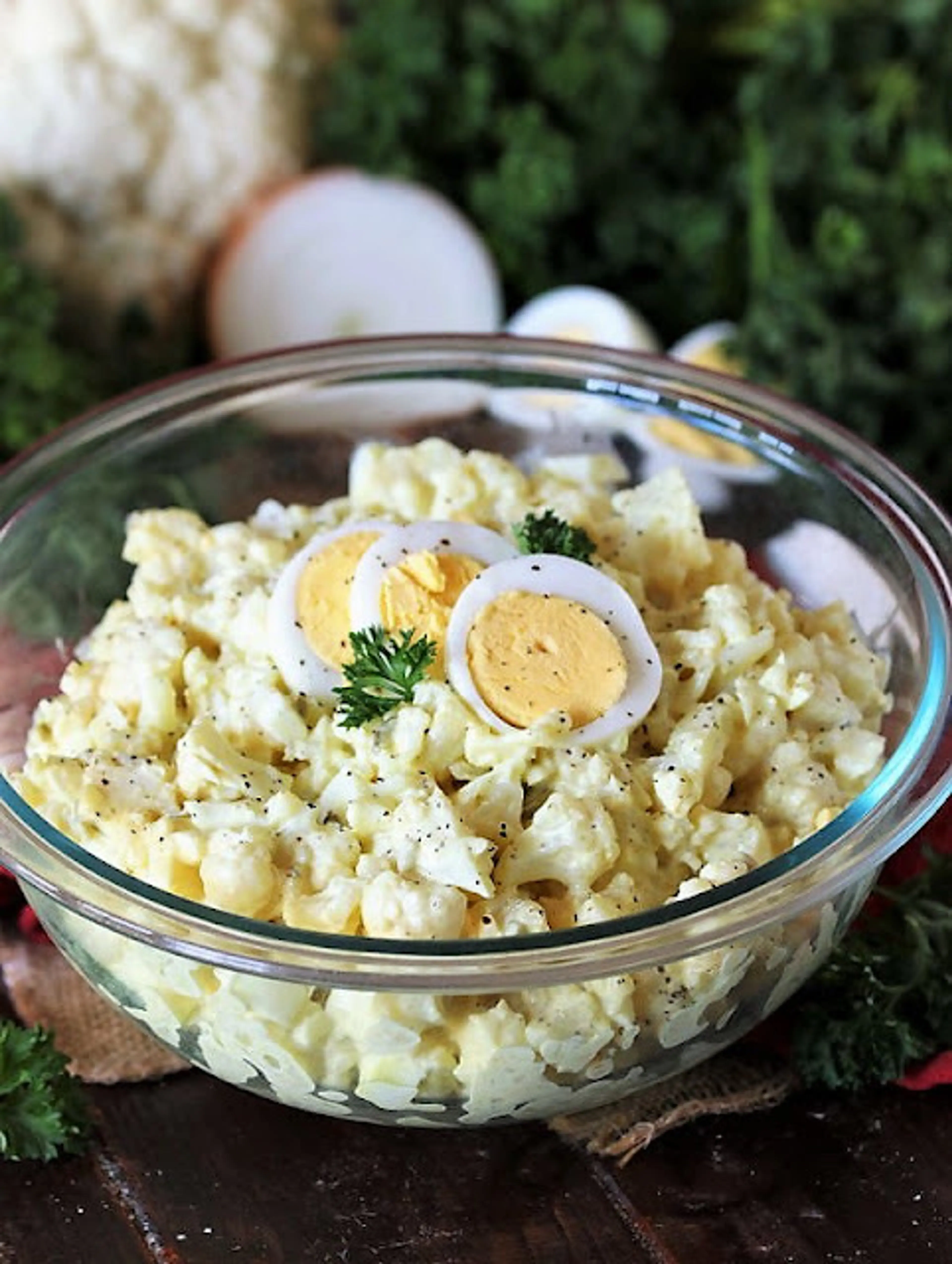 Cauliflower Mock 'Potato' Salad
