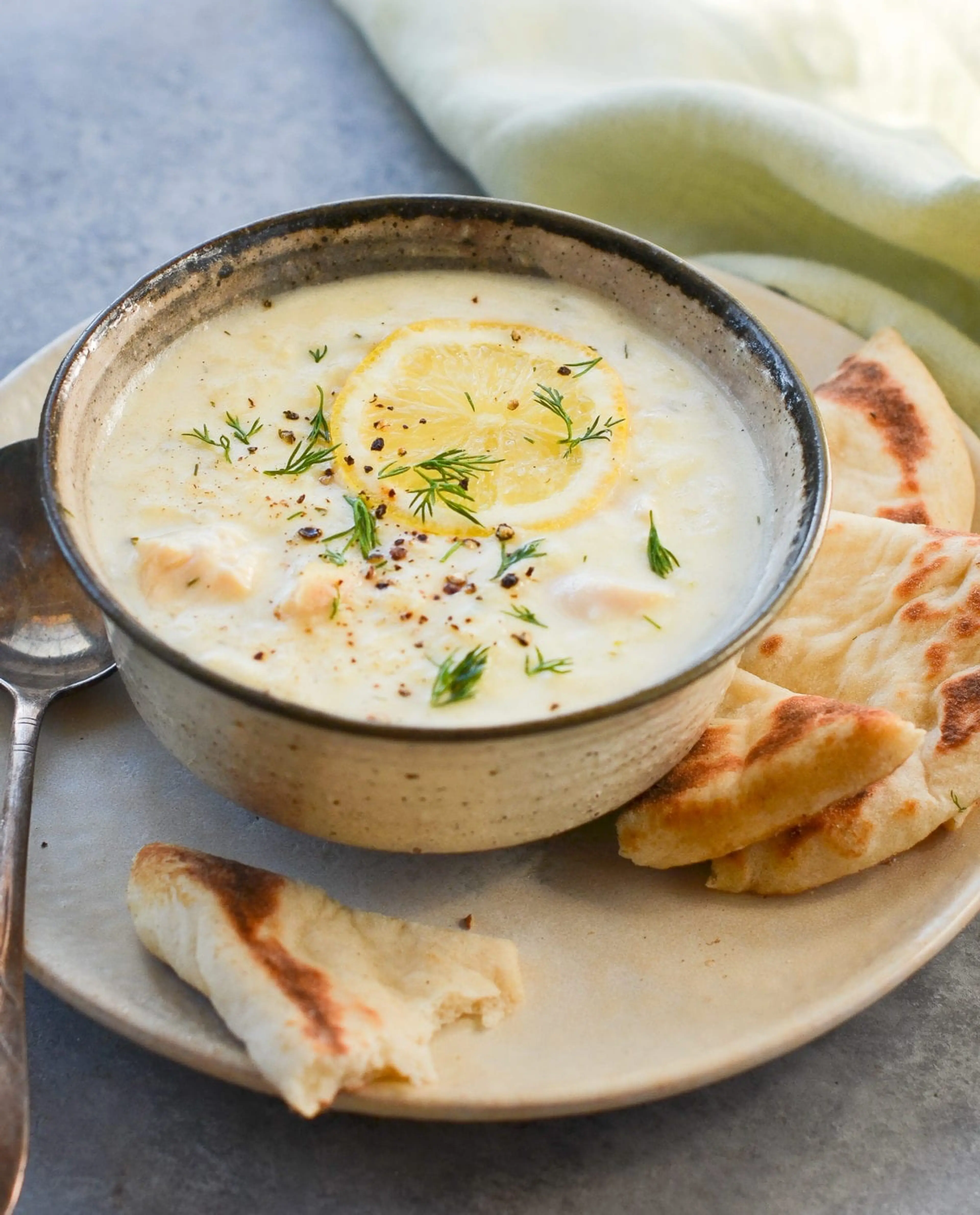 Avgolemono Chicken Soup with Rice