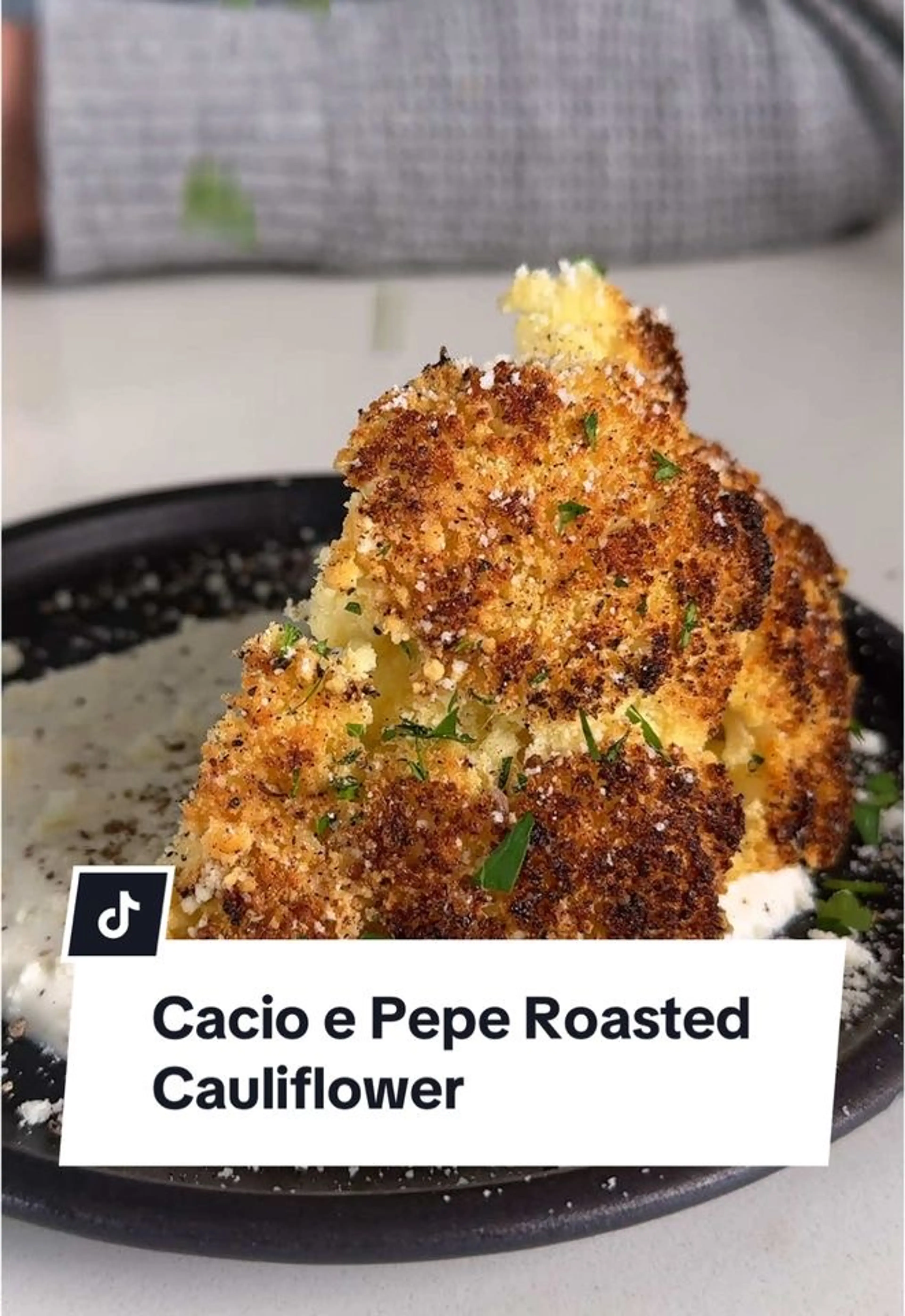 Roasted Casio De Pepe Cauliflower