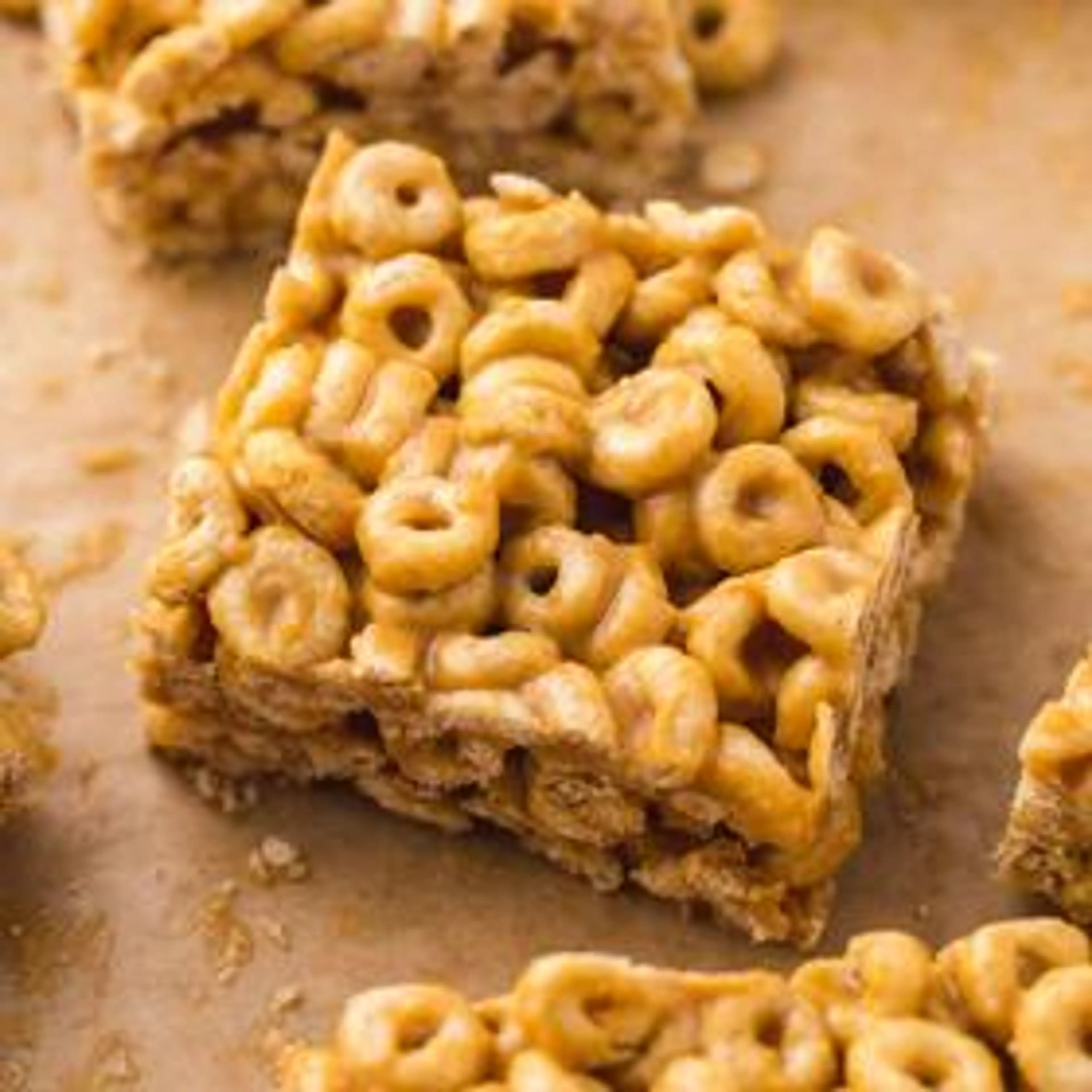 Peanut Butter Cheerio Bars