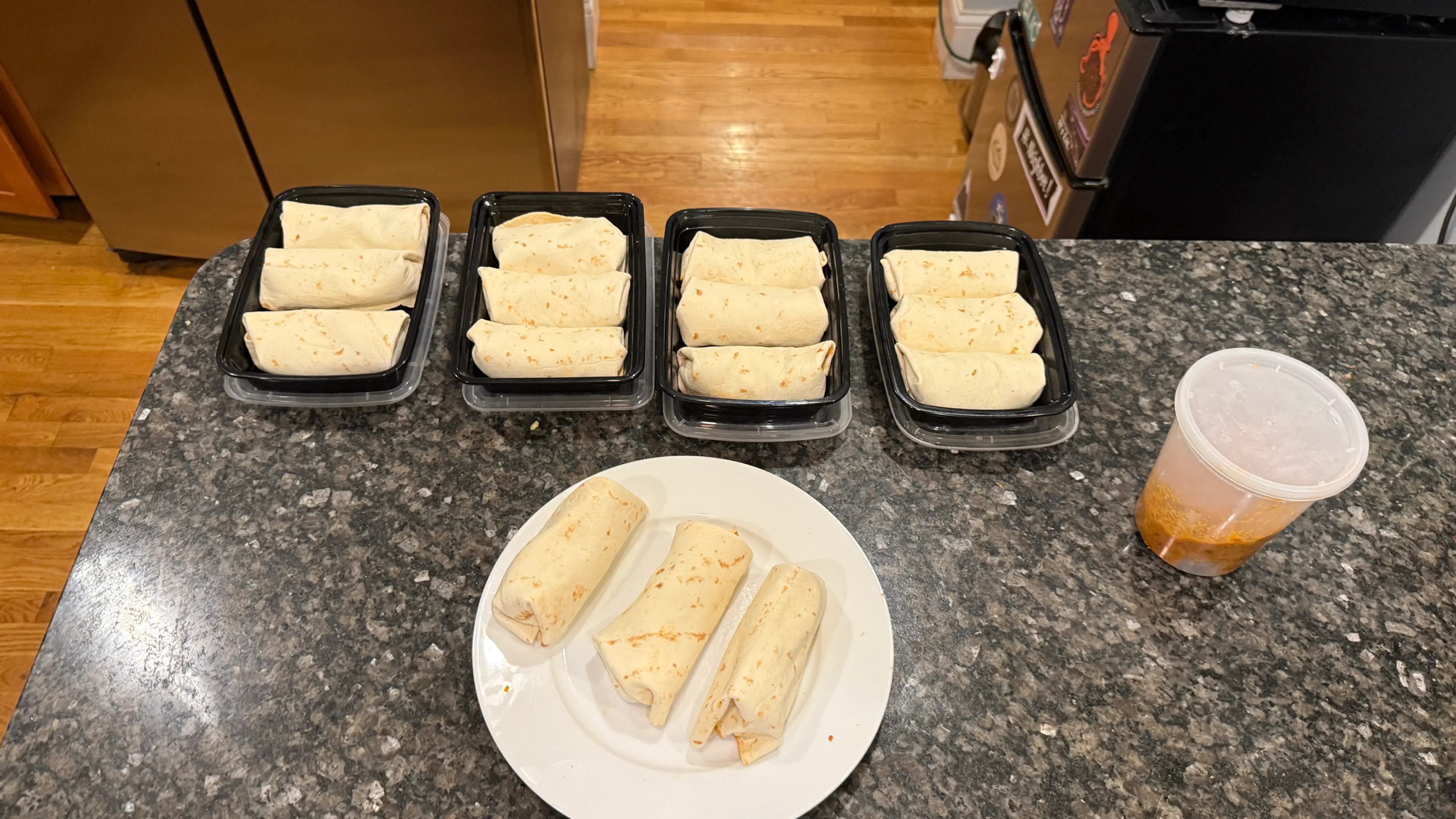 Chipotle Chicken Burritos