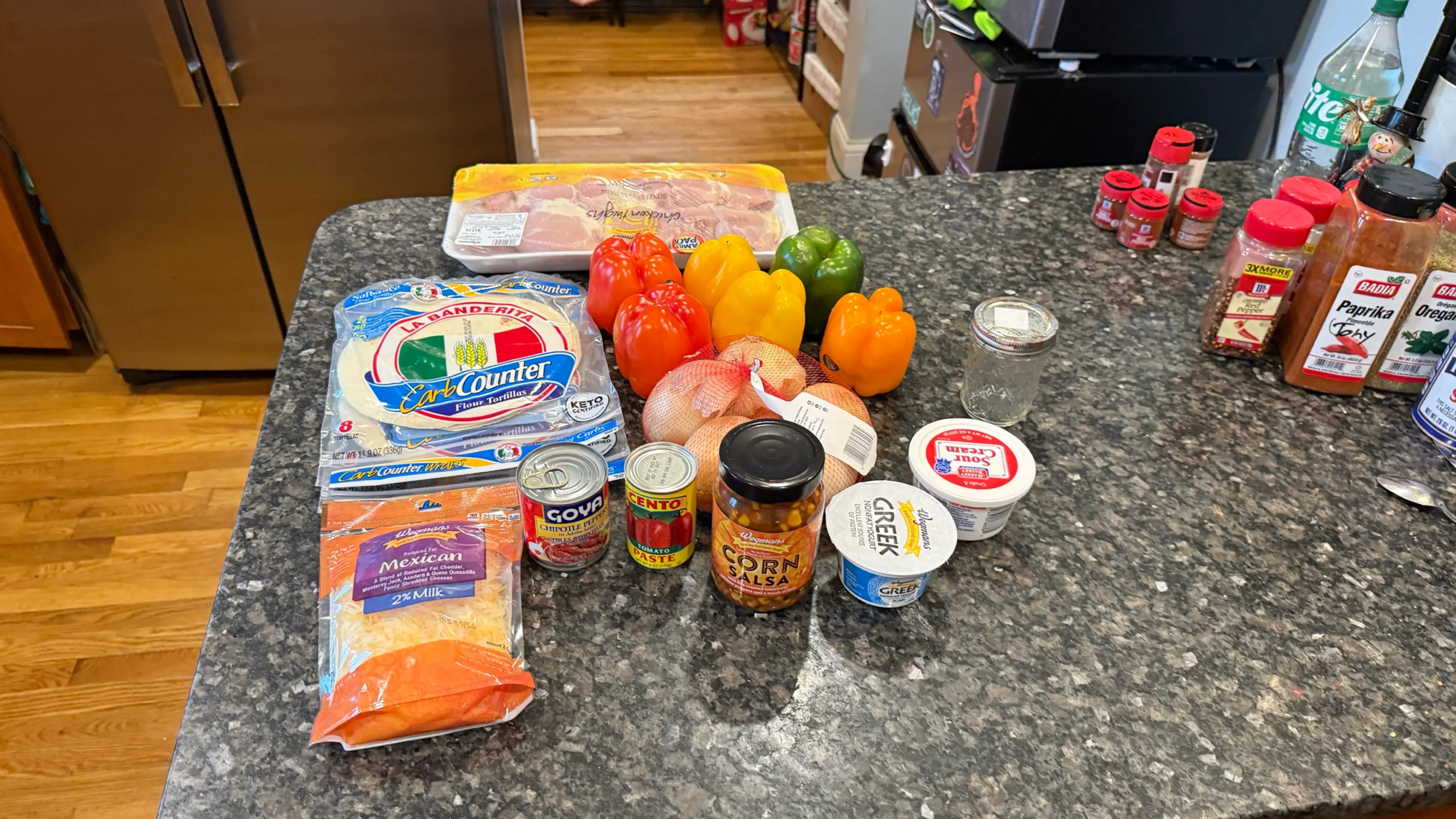 Chipotle Chicken Burritos