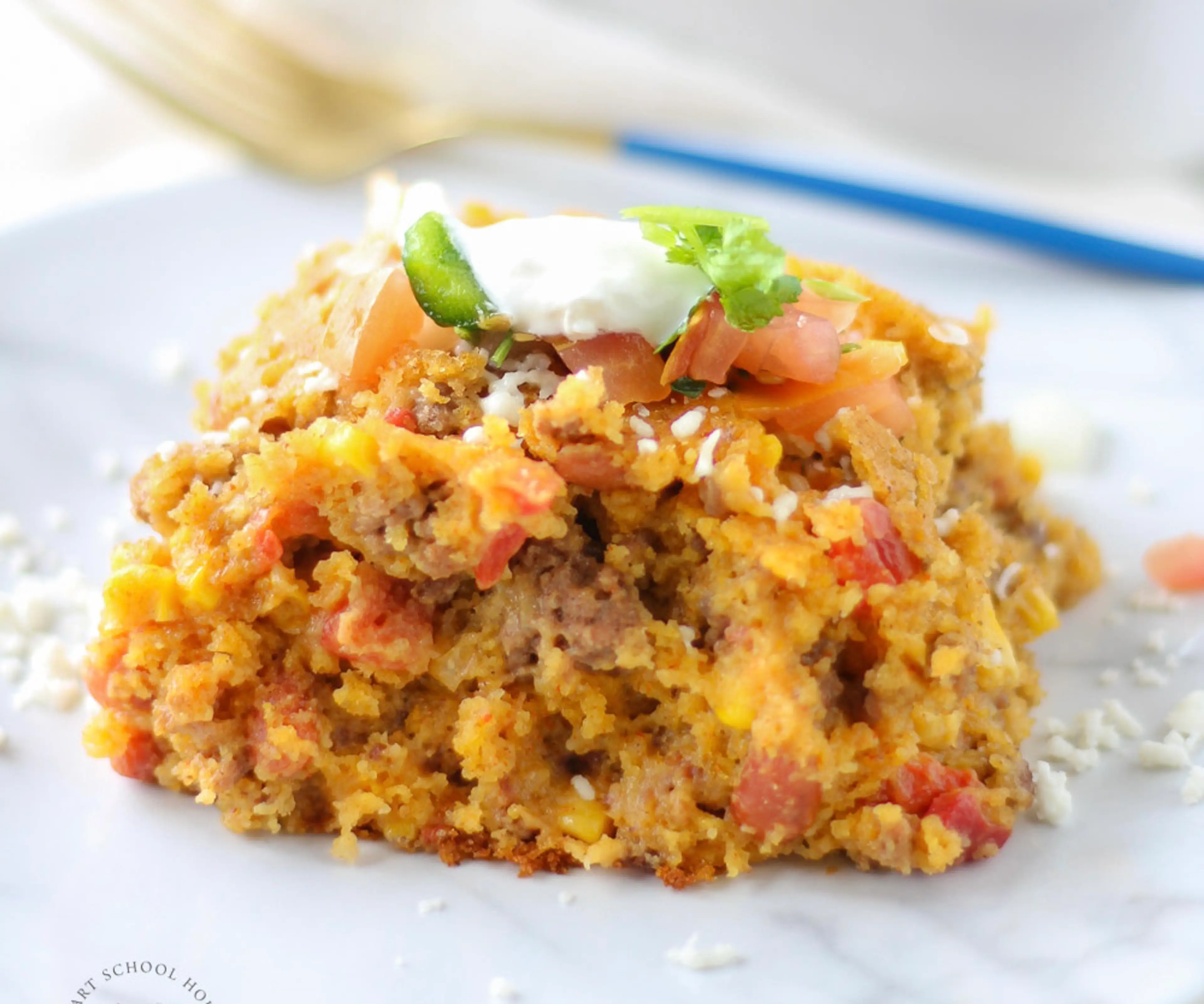Cowboy Cornbread Casserole