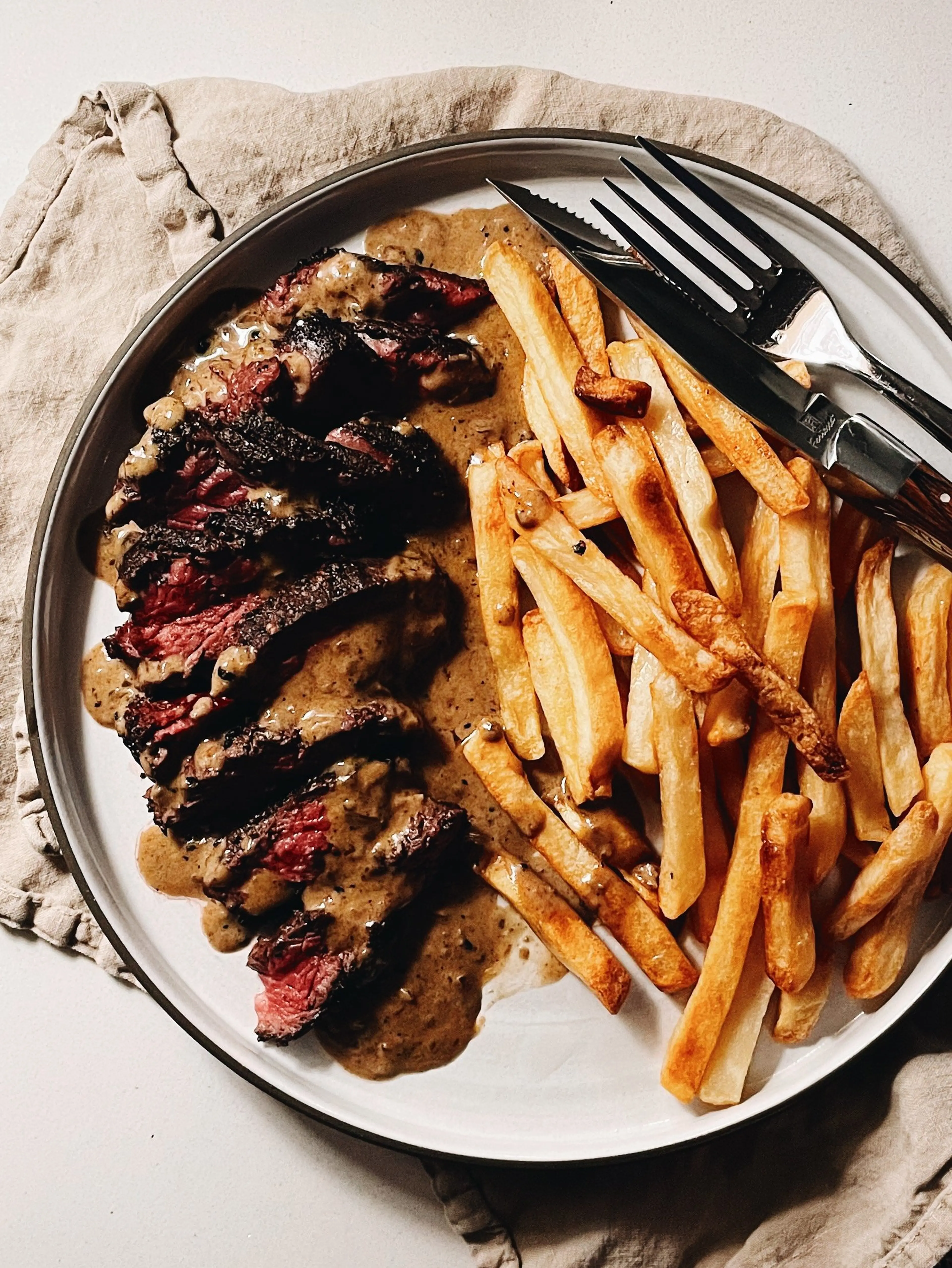 Steak au Poivre