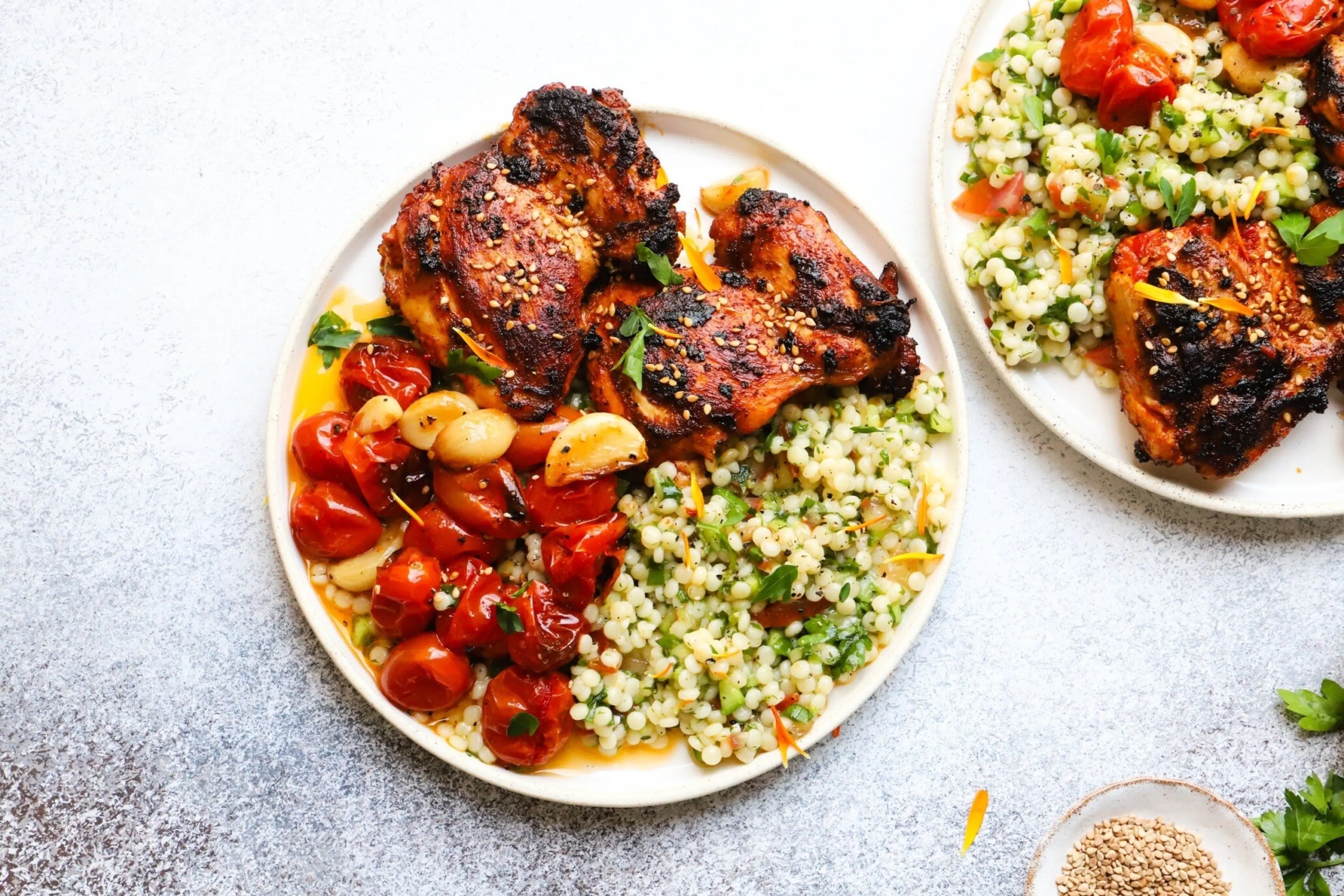 Calabrian Balsamic Chicken Thighs