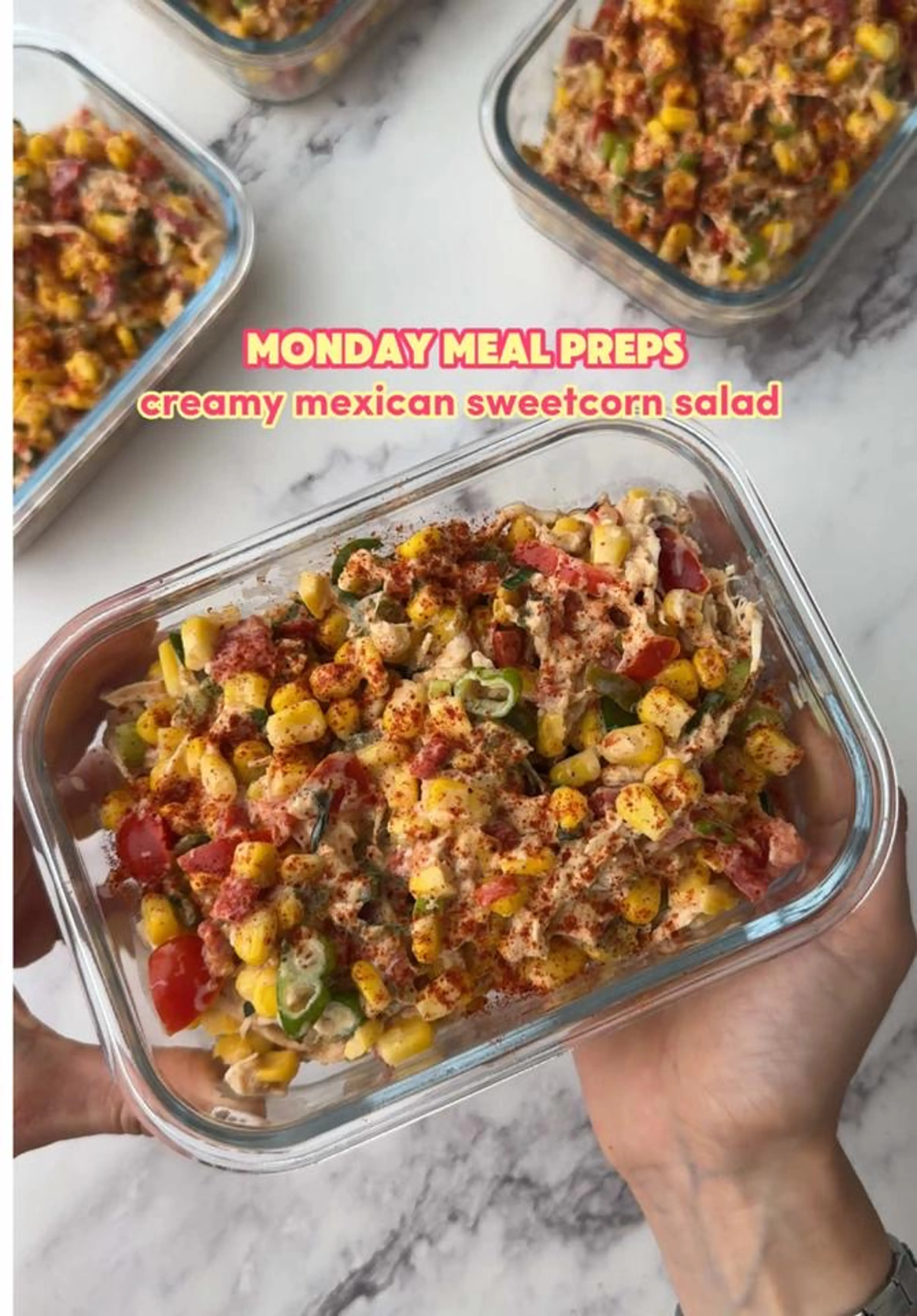 Creamy Mexican Sweetcorn Salad