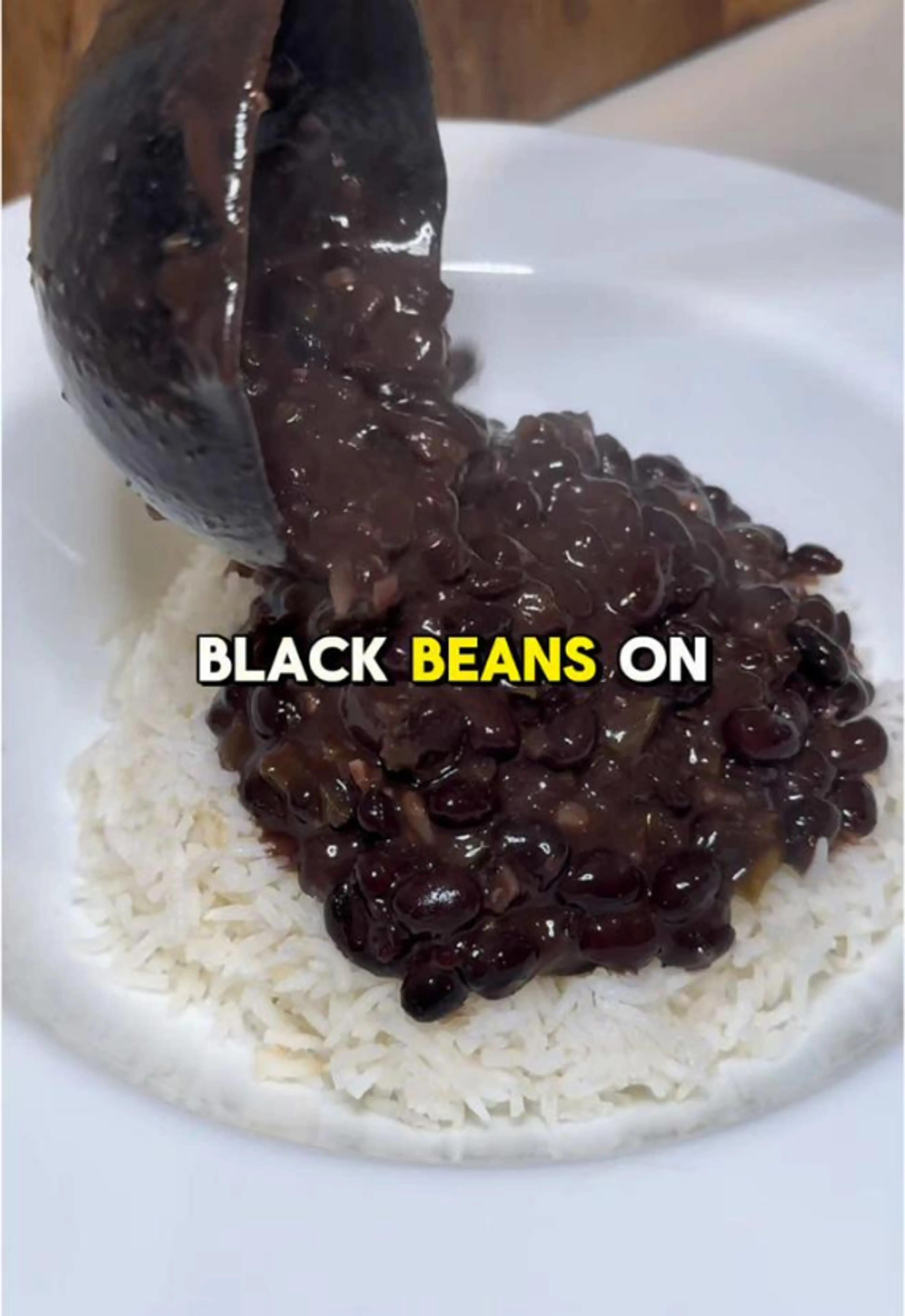 Authentic Cuban Black Beans