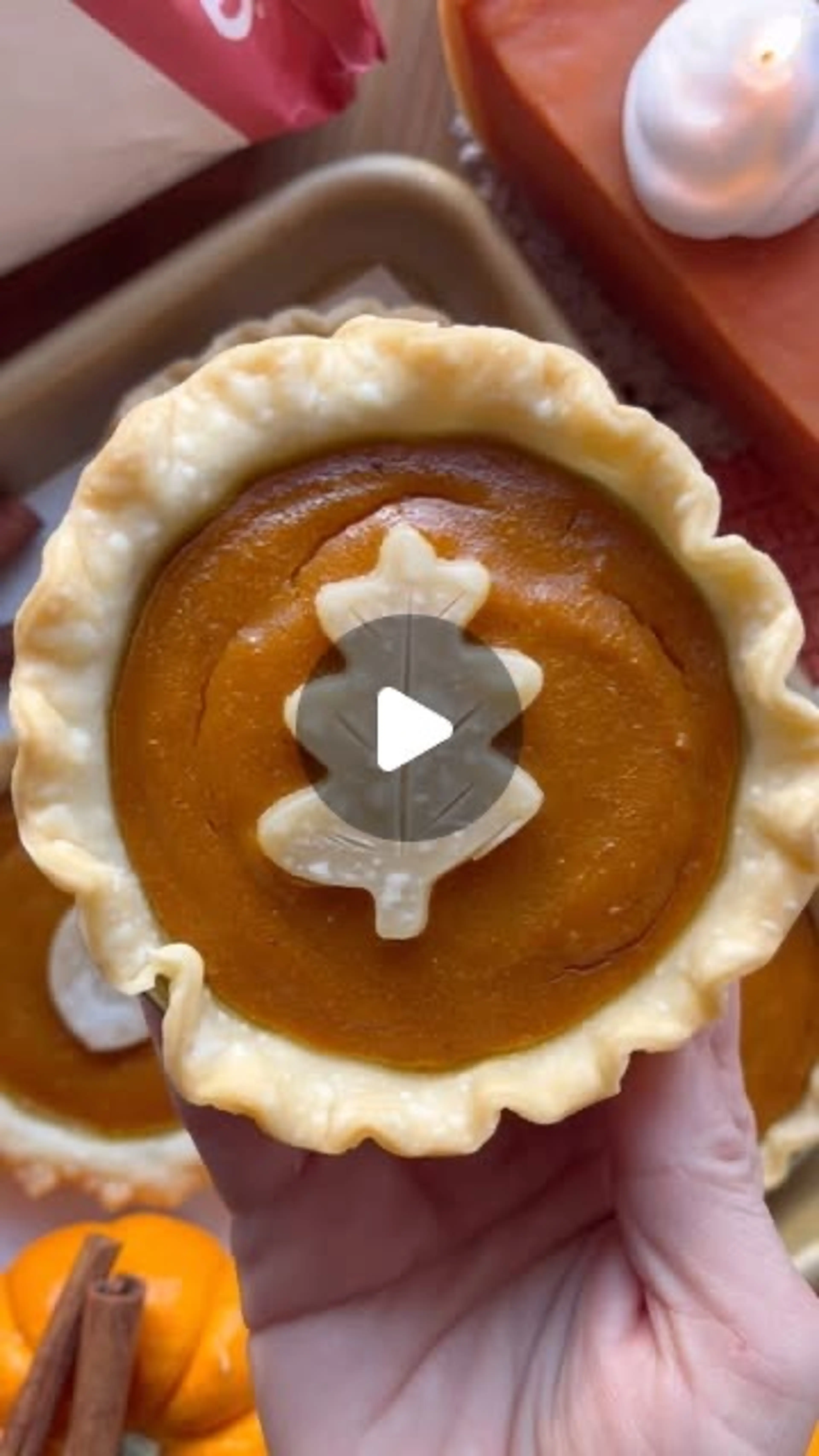 Canning Jar Lid Mini Pies