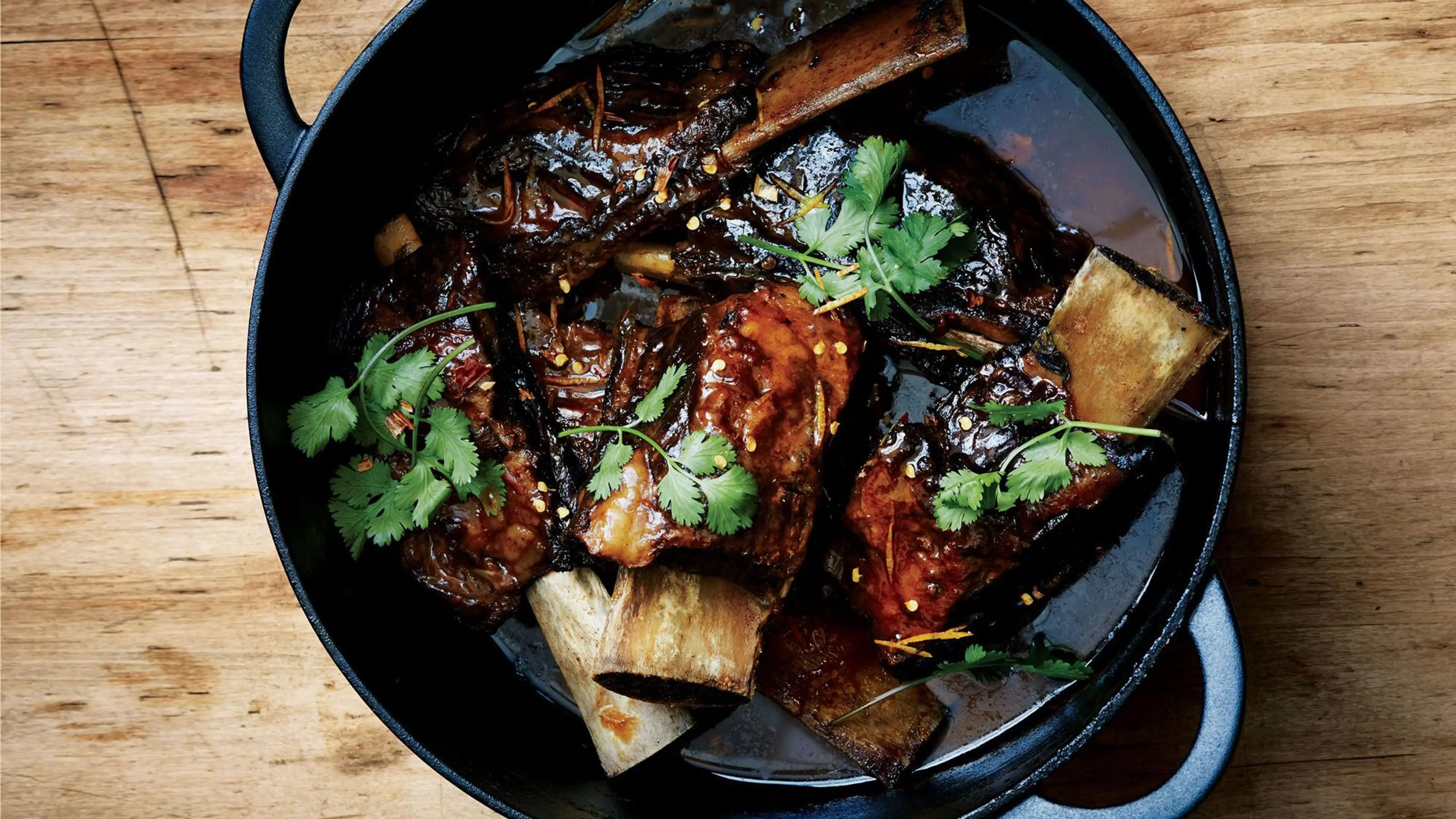 Citrus and Chile Braised Short Ribs