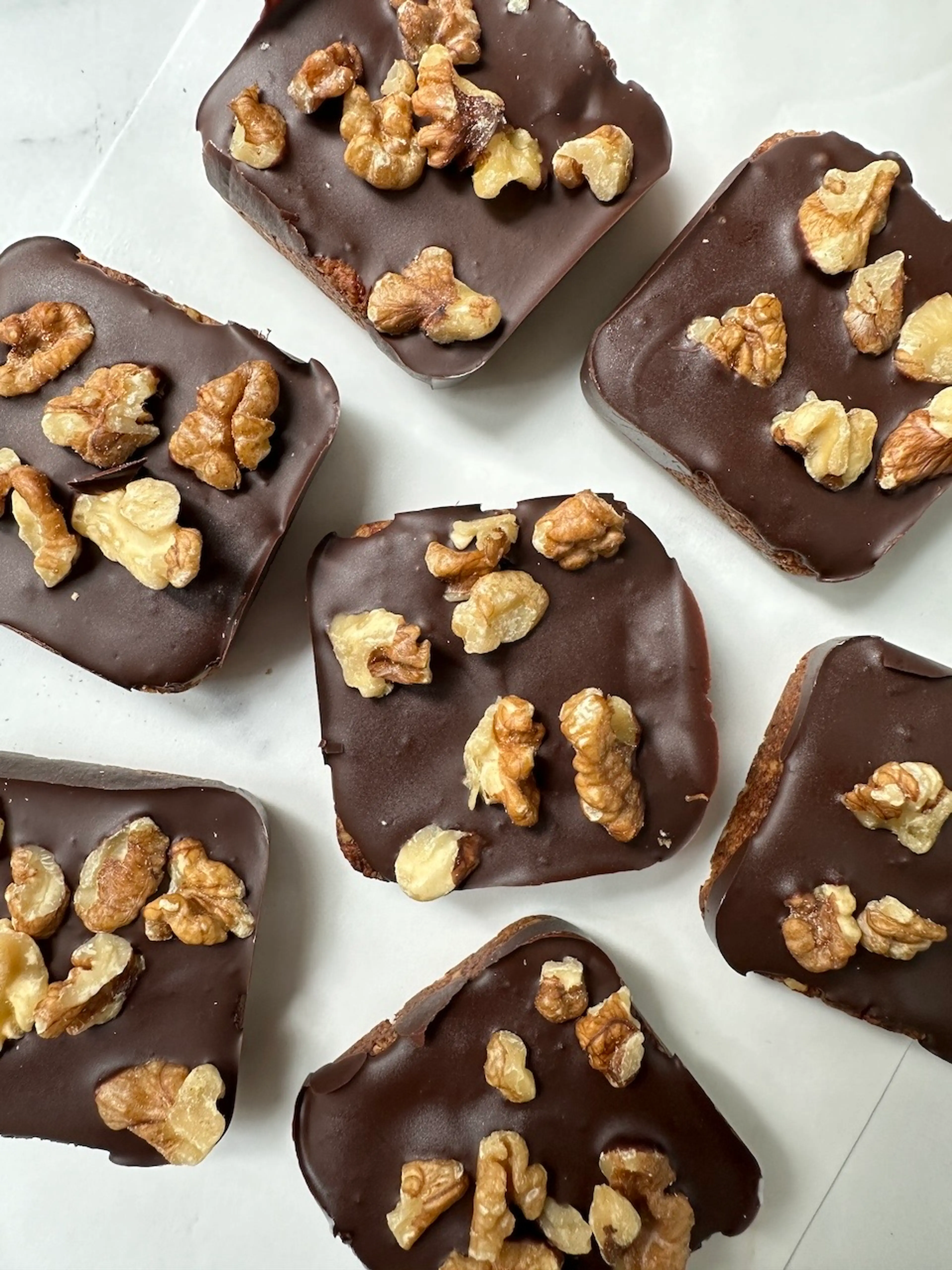 Walnut and Tahini Oat Bars