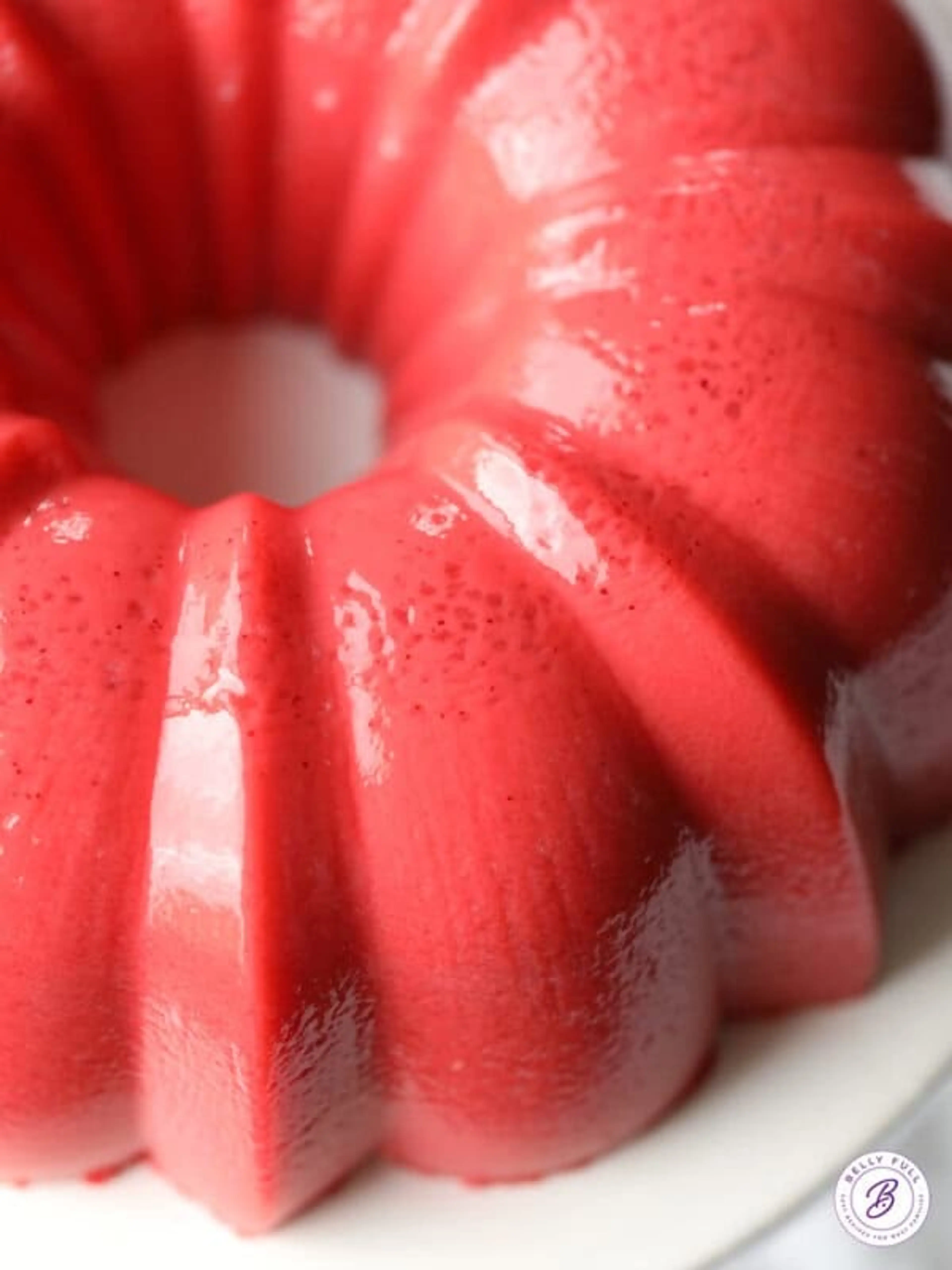 Lung (Strawberry Jello mold)