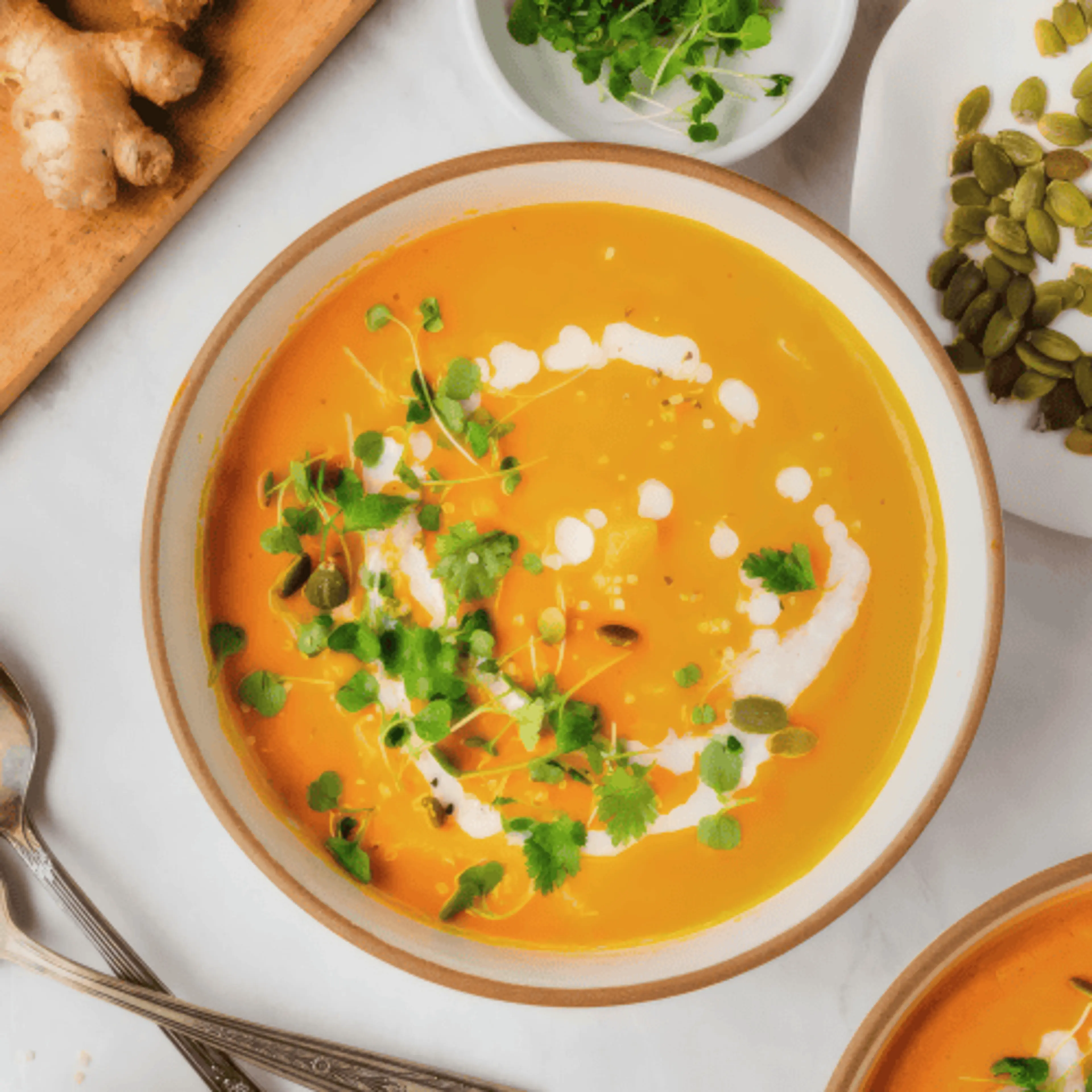 Carrot Soup Recipe with Ginger