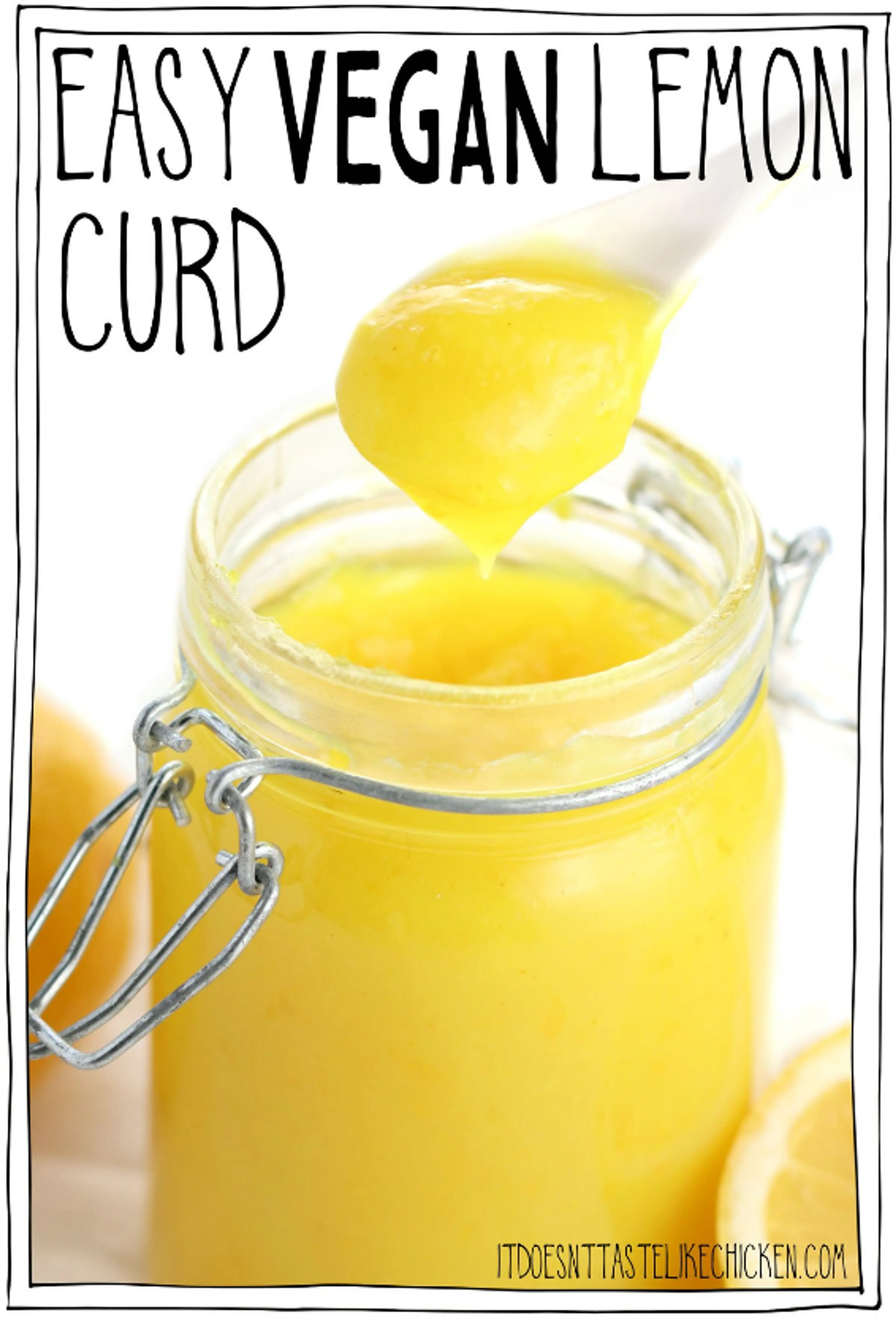 Easy Vegan Lemon Curd