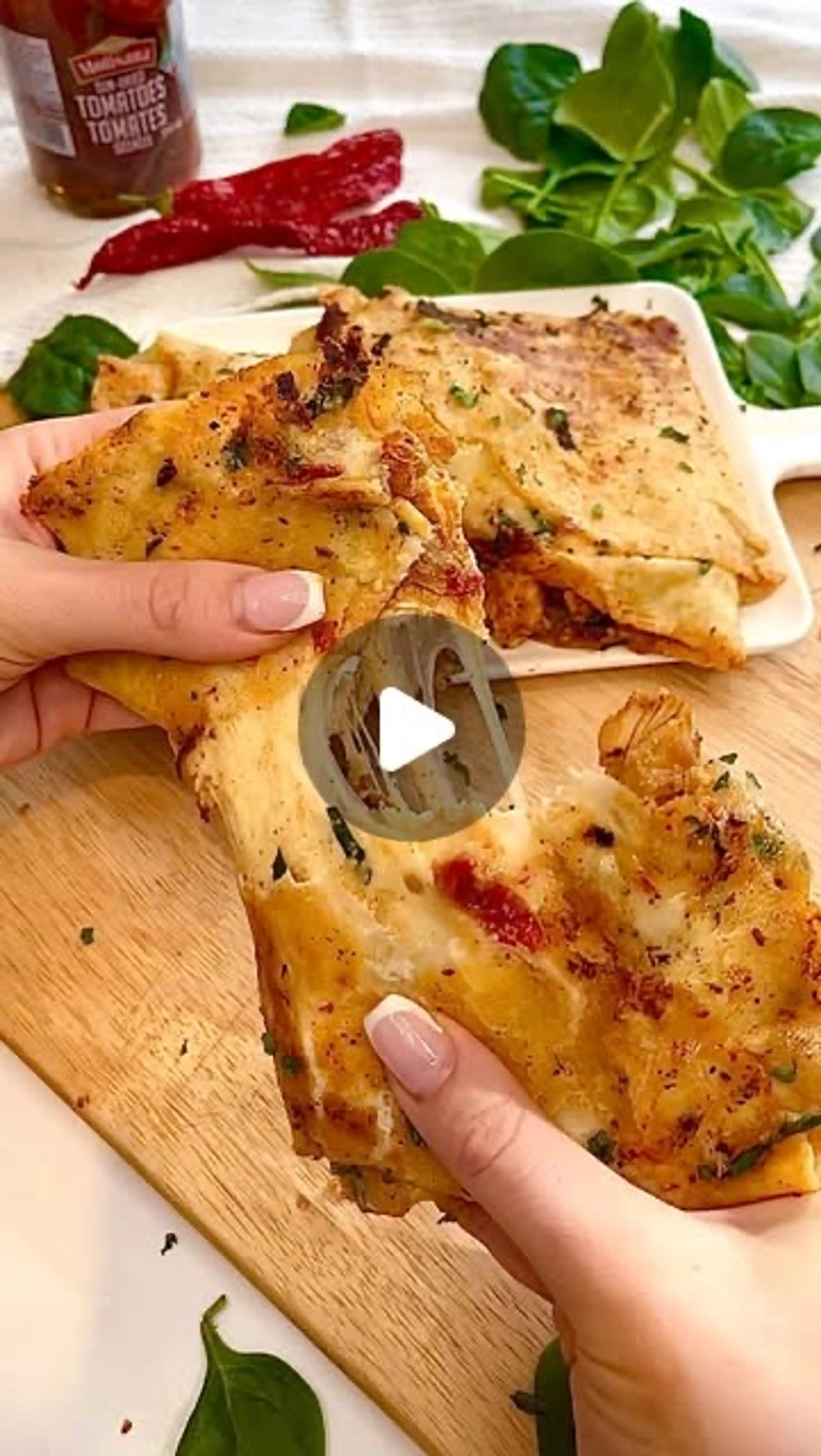 Cajun Parmesan Chicken Wraps