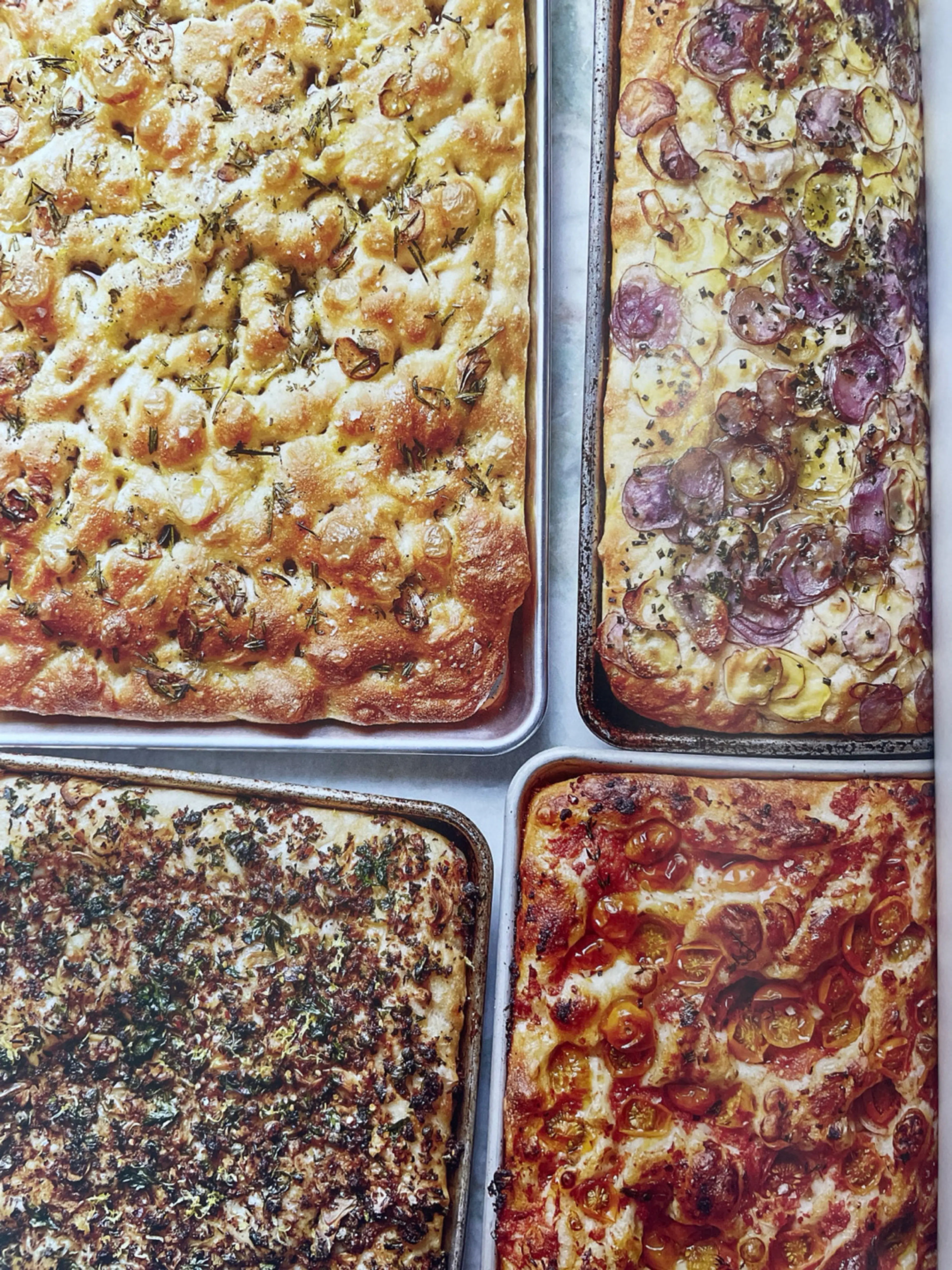 Soft And Crispy Focaccia