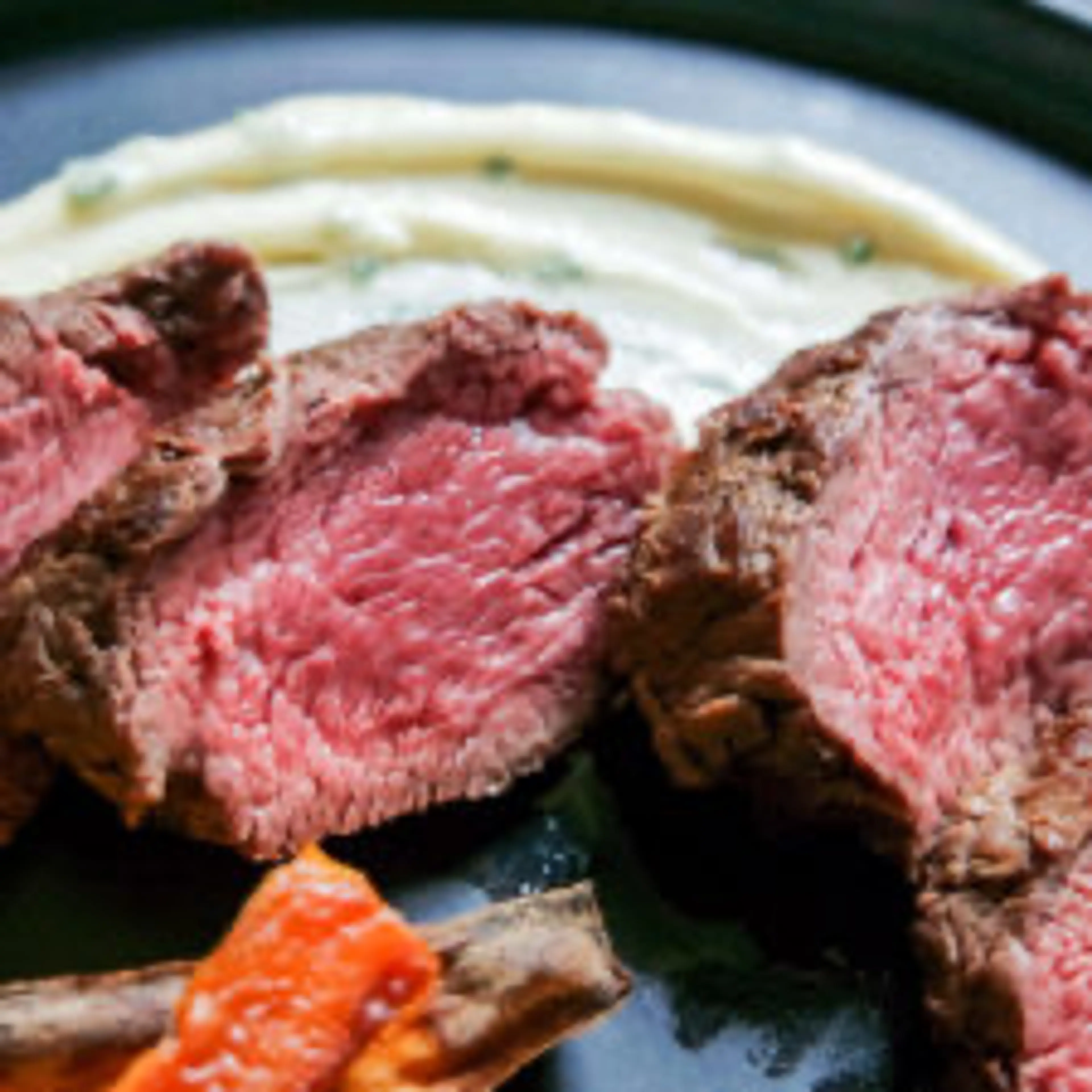 Petite Tender Steak with Roasted Garlic Aioli