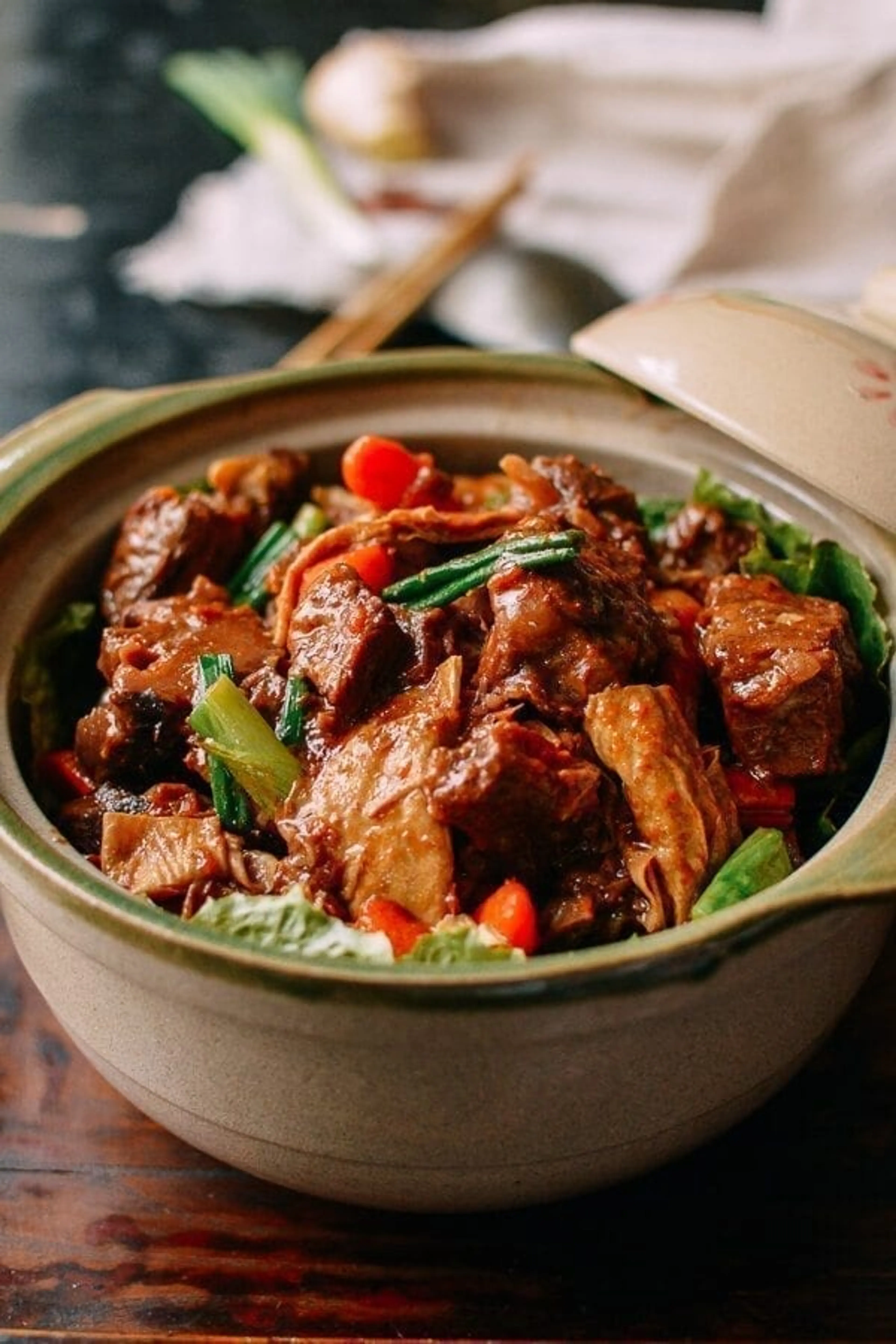Chinese Braised Lamb Casserole, Hong-Kong Style