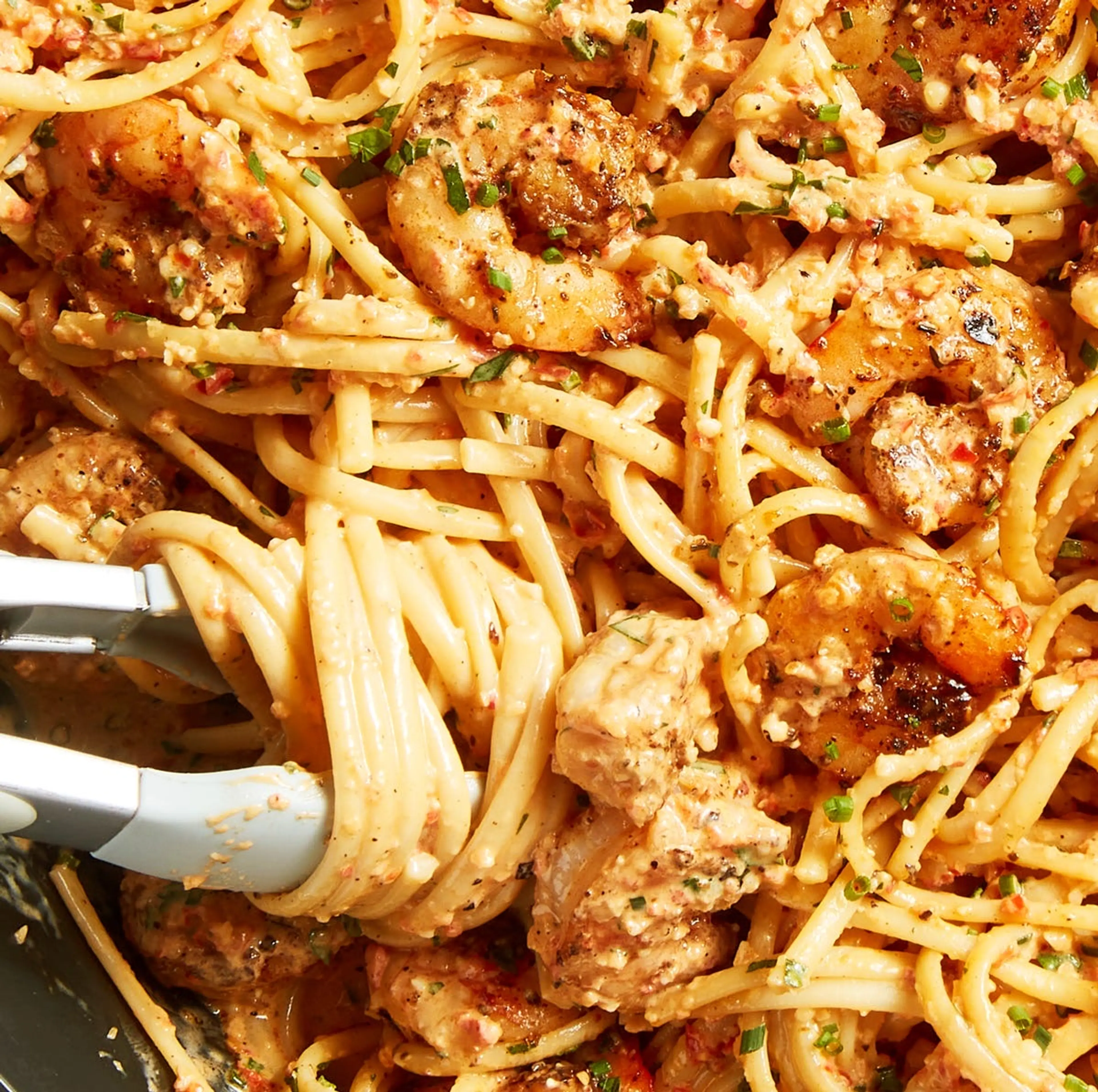 Creamy Cajun Shrimp Pasta