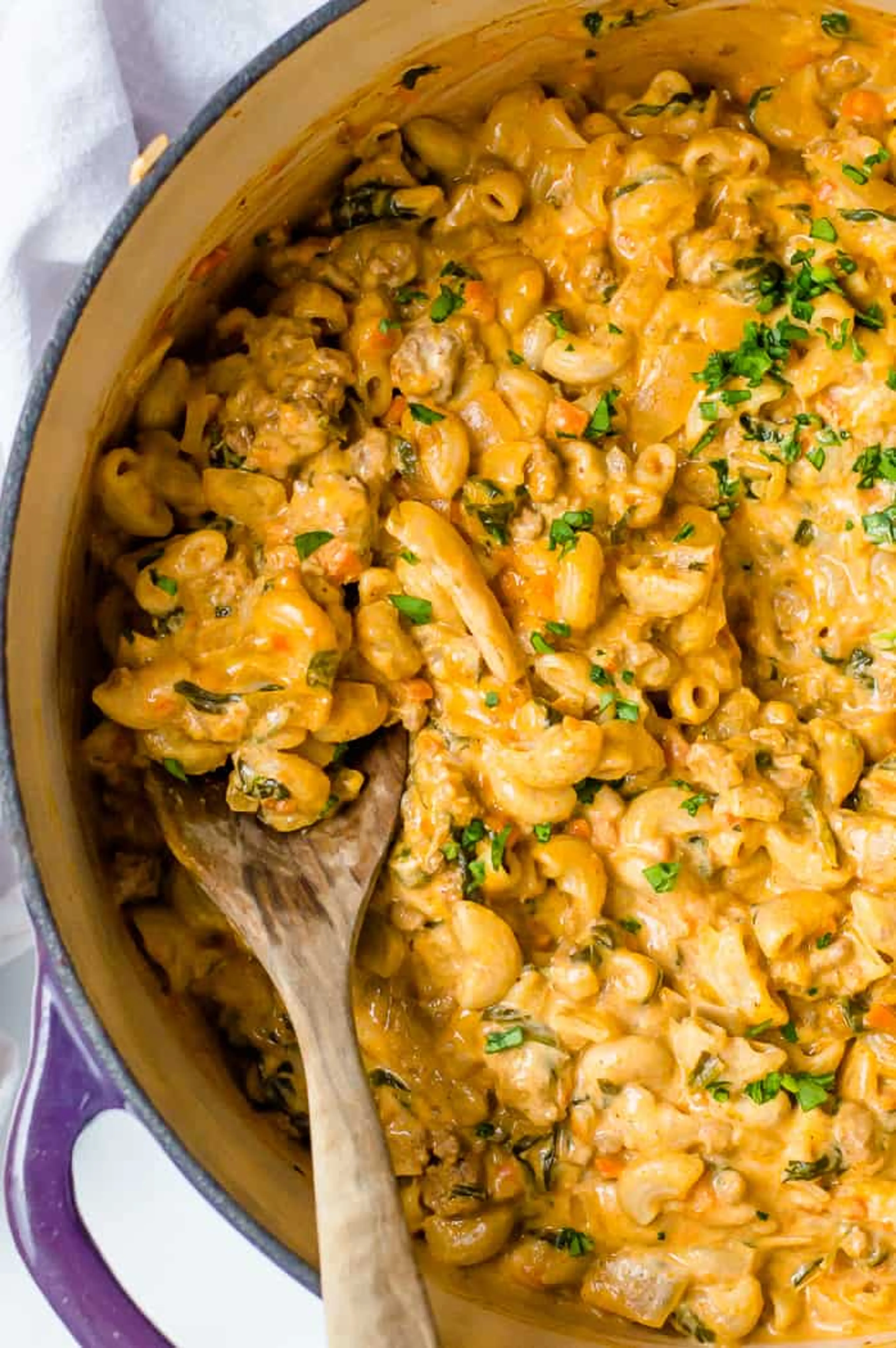 Feel-Good Homemade Hamburger Helper (with added veggies!)
