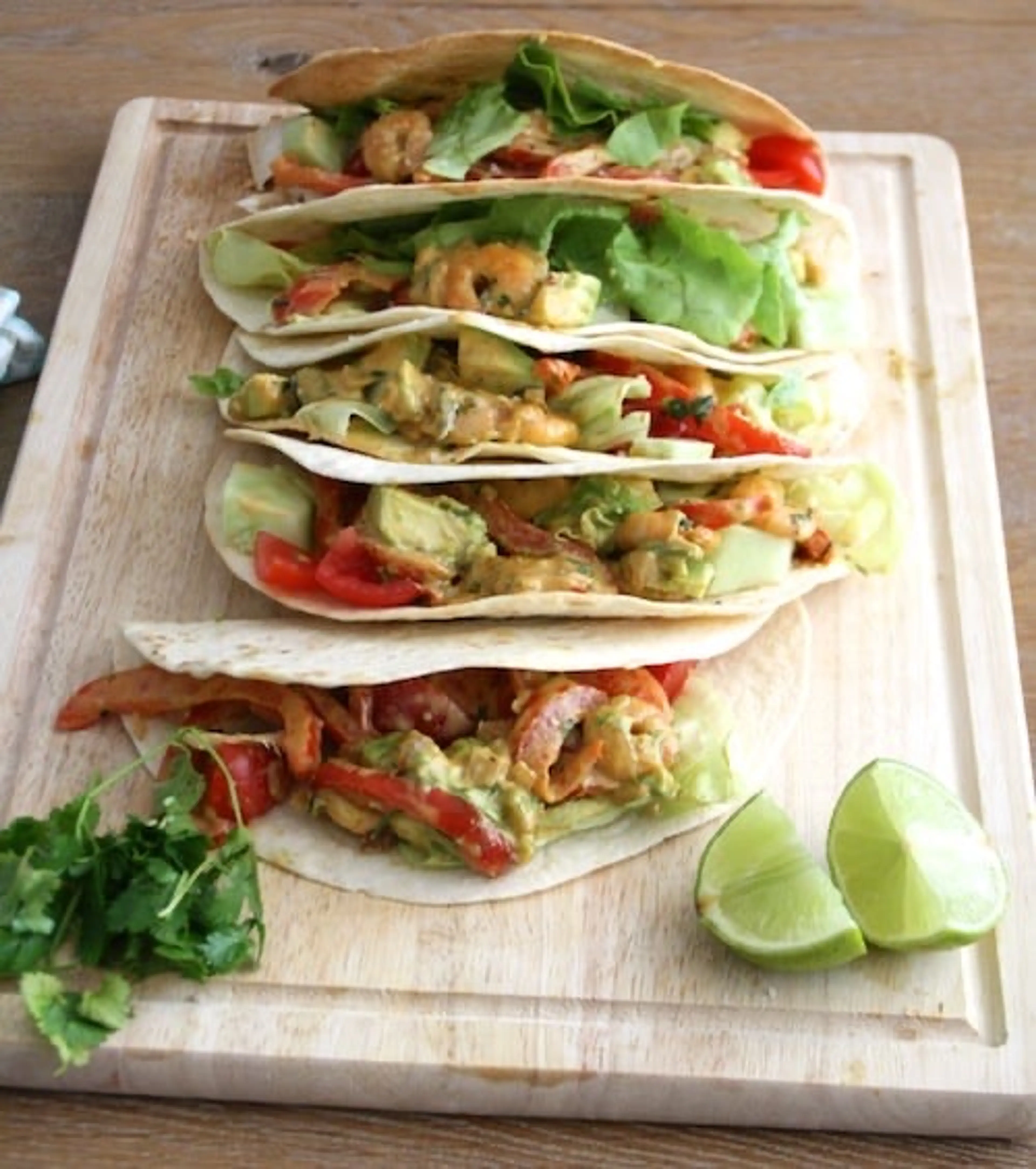 Tortilla’s Garnalen