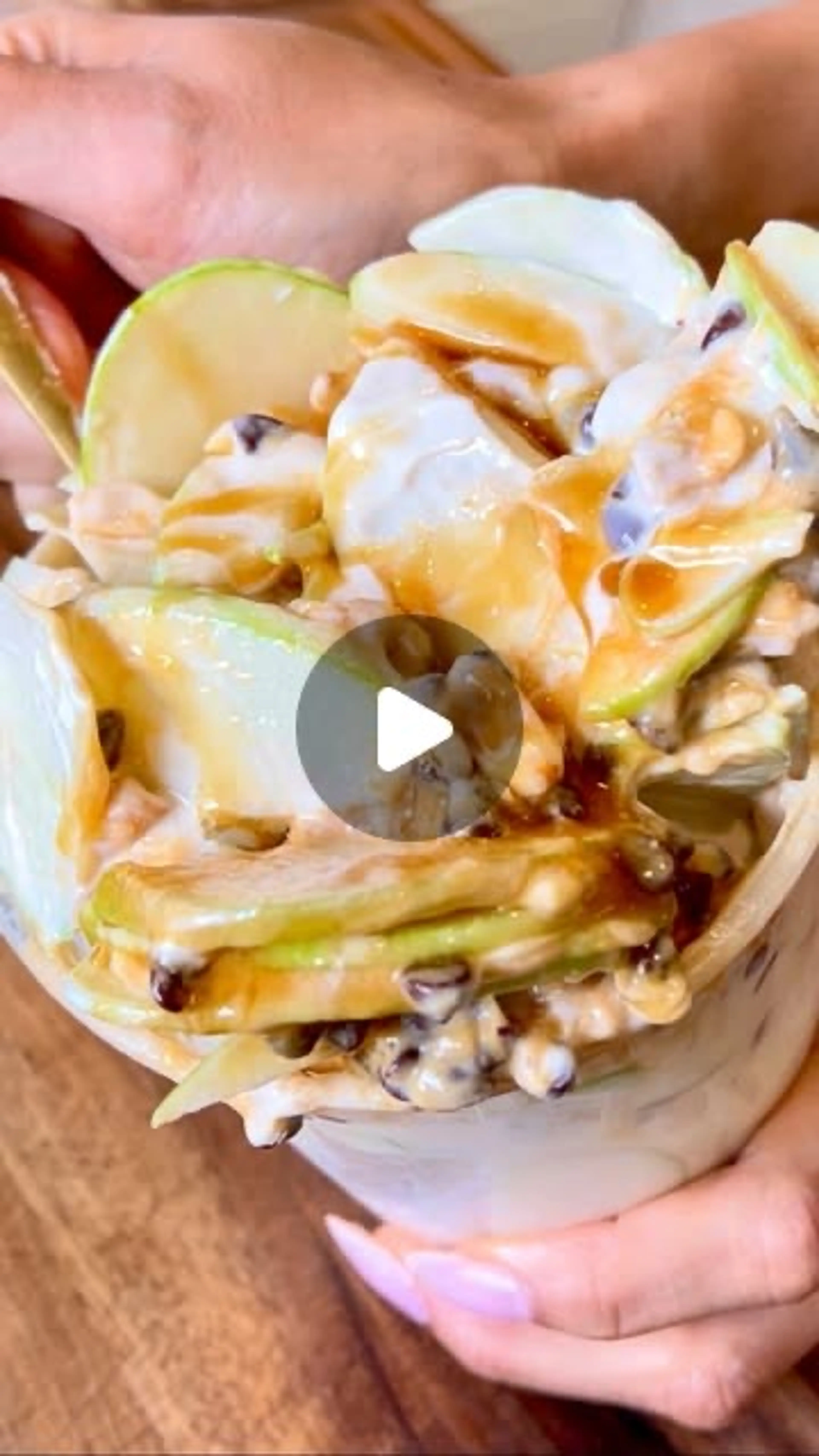 High Protein Snickers Salad
