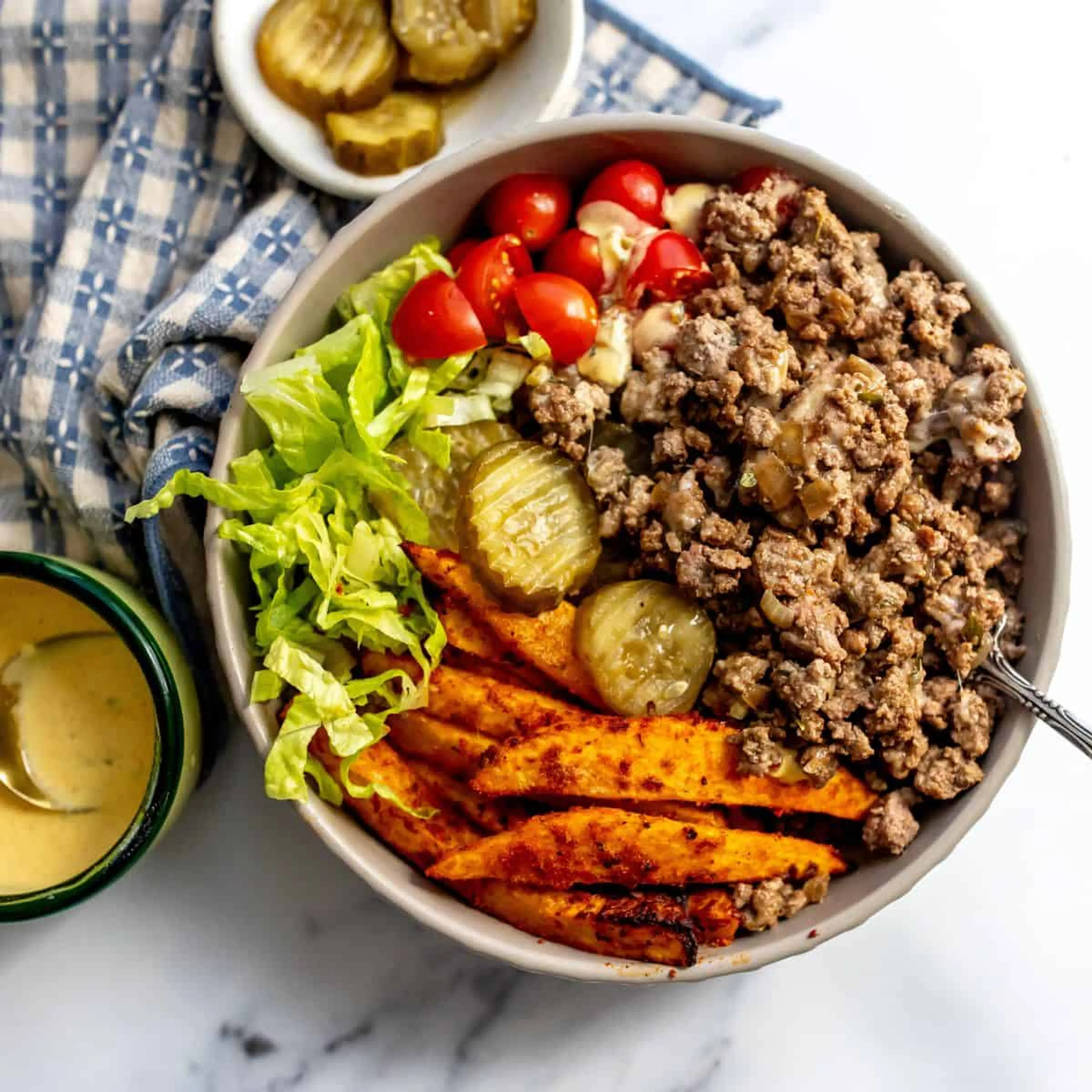 Cheeseburger Bowls