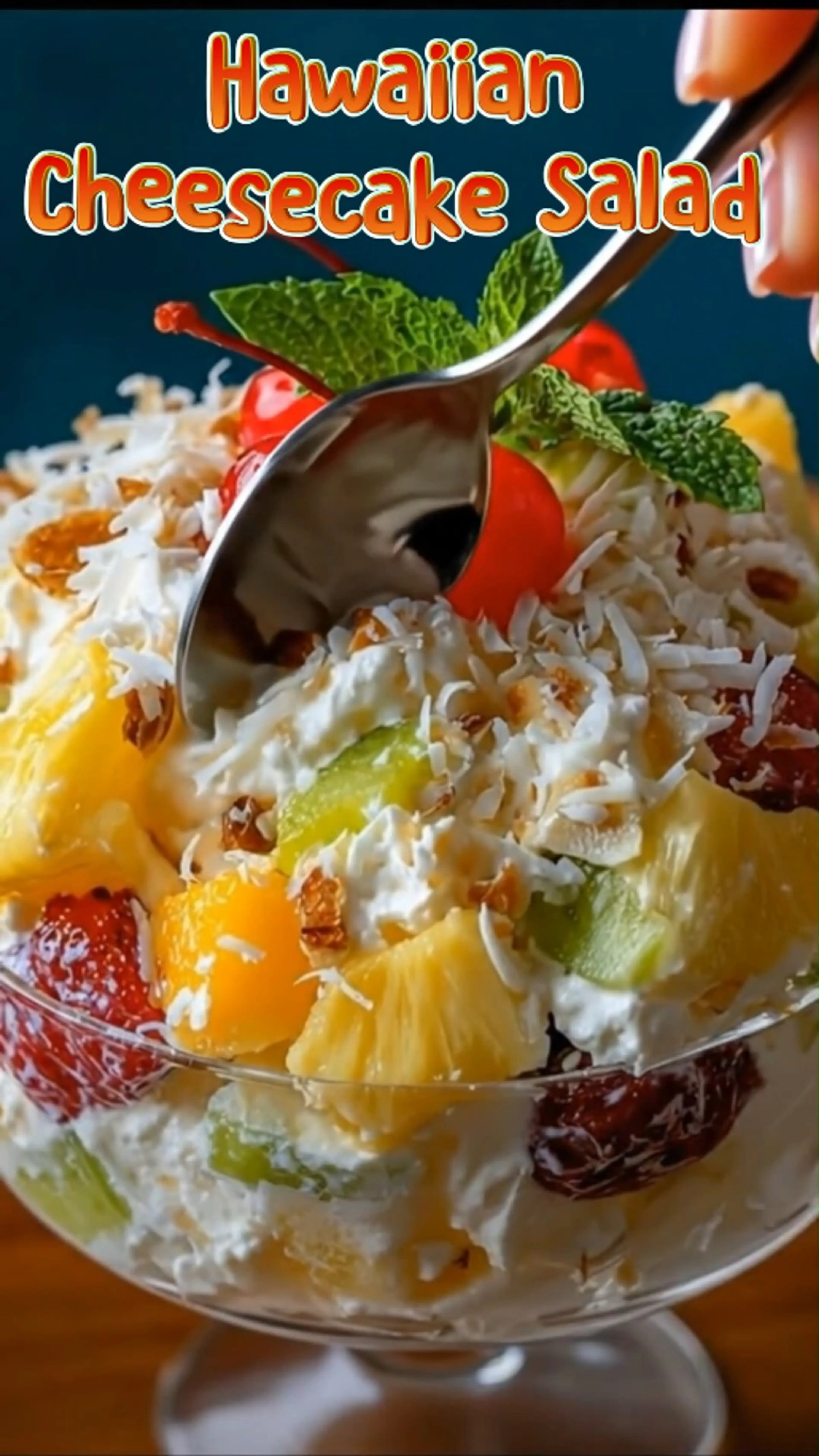 Hawaiian Cheesecake Salad