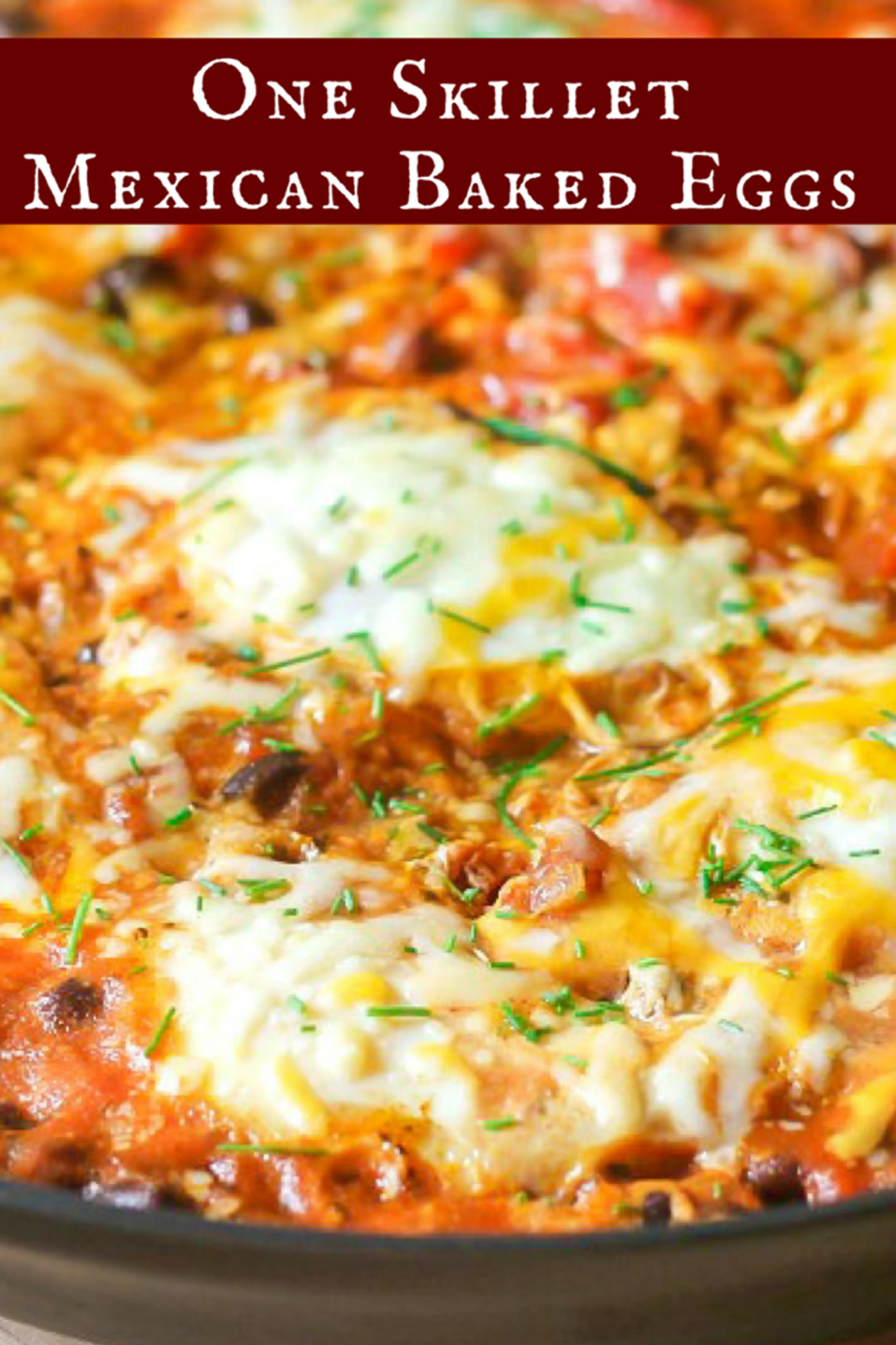 Mexican Baked Eggs (One Skillet)