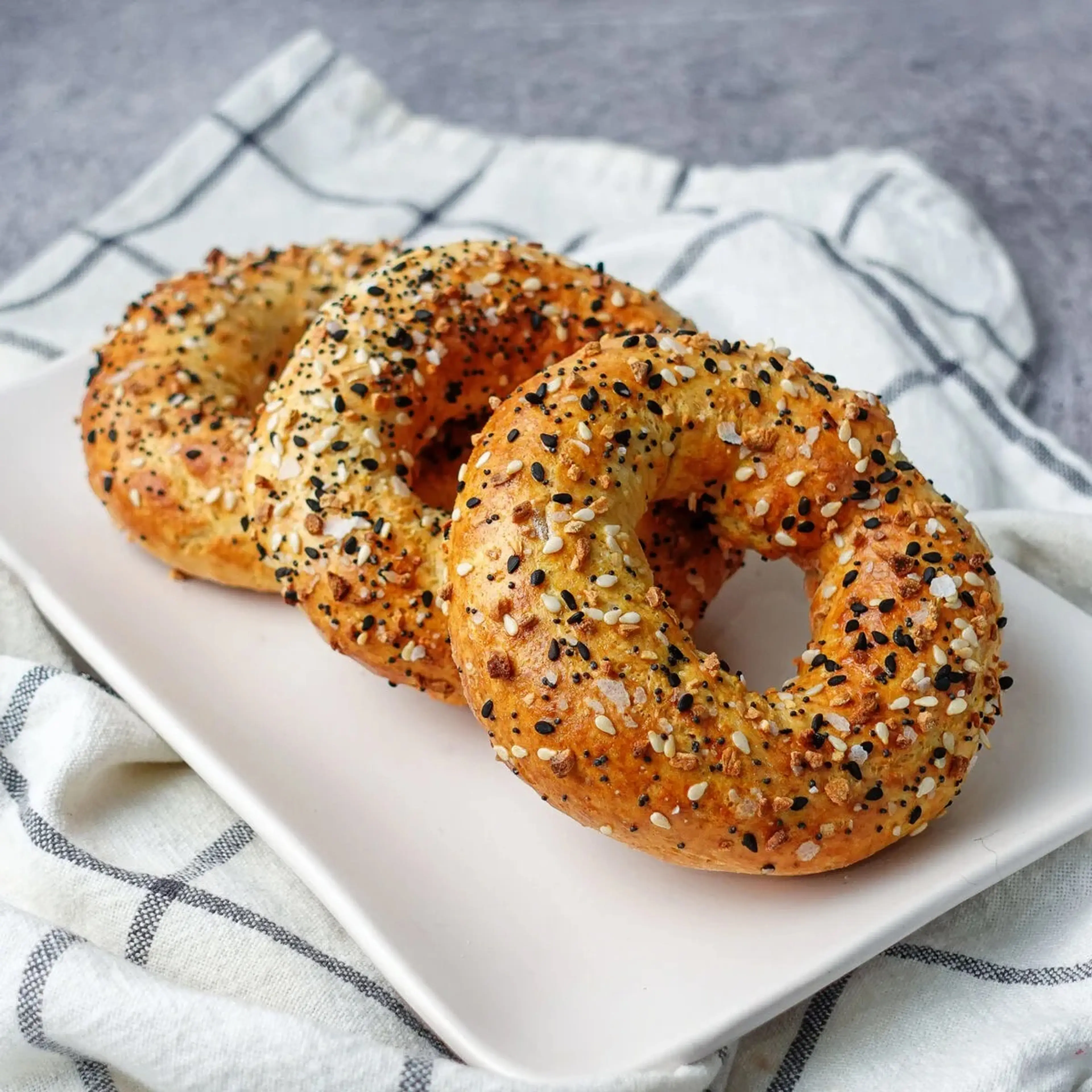 Protein bagels