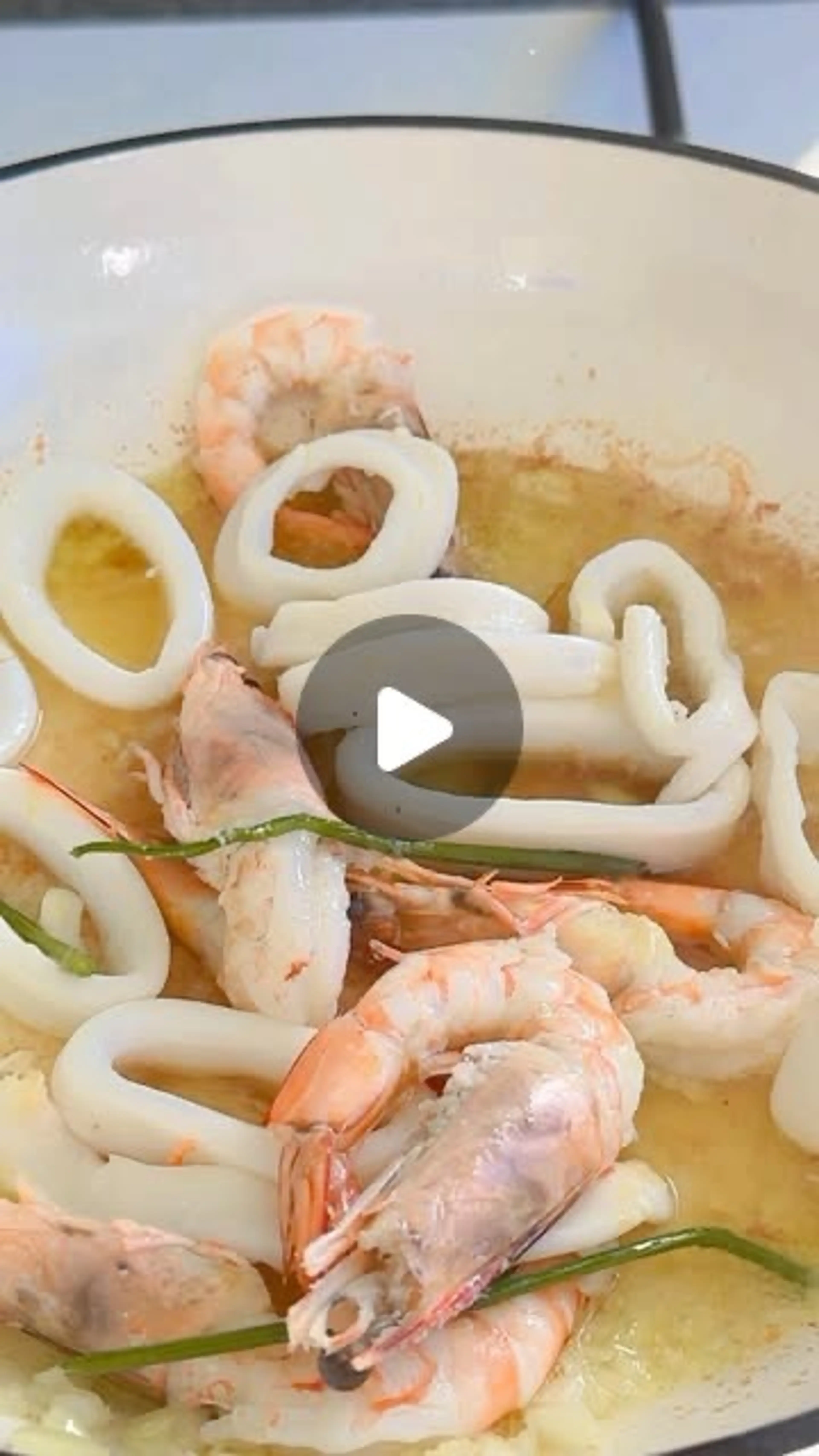 Seafood Spaghetti - Σπαγγετι Με Θαλασσινα
