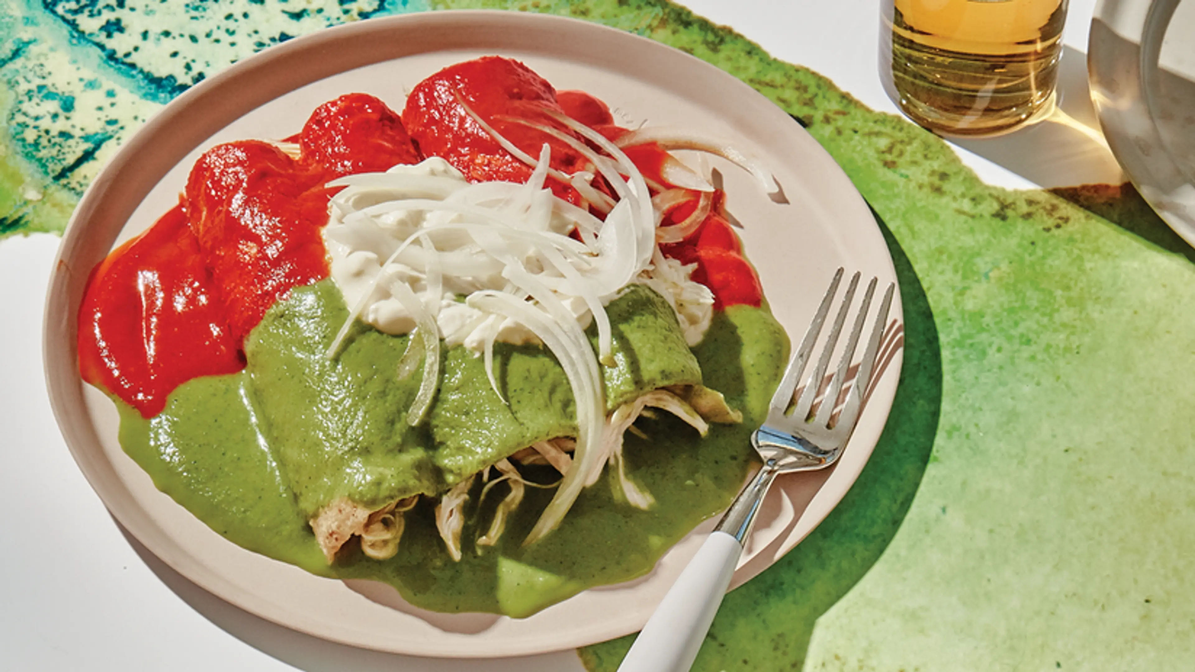 Enchiladas Divorciadas