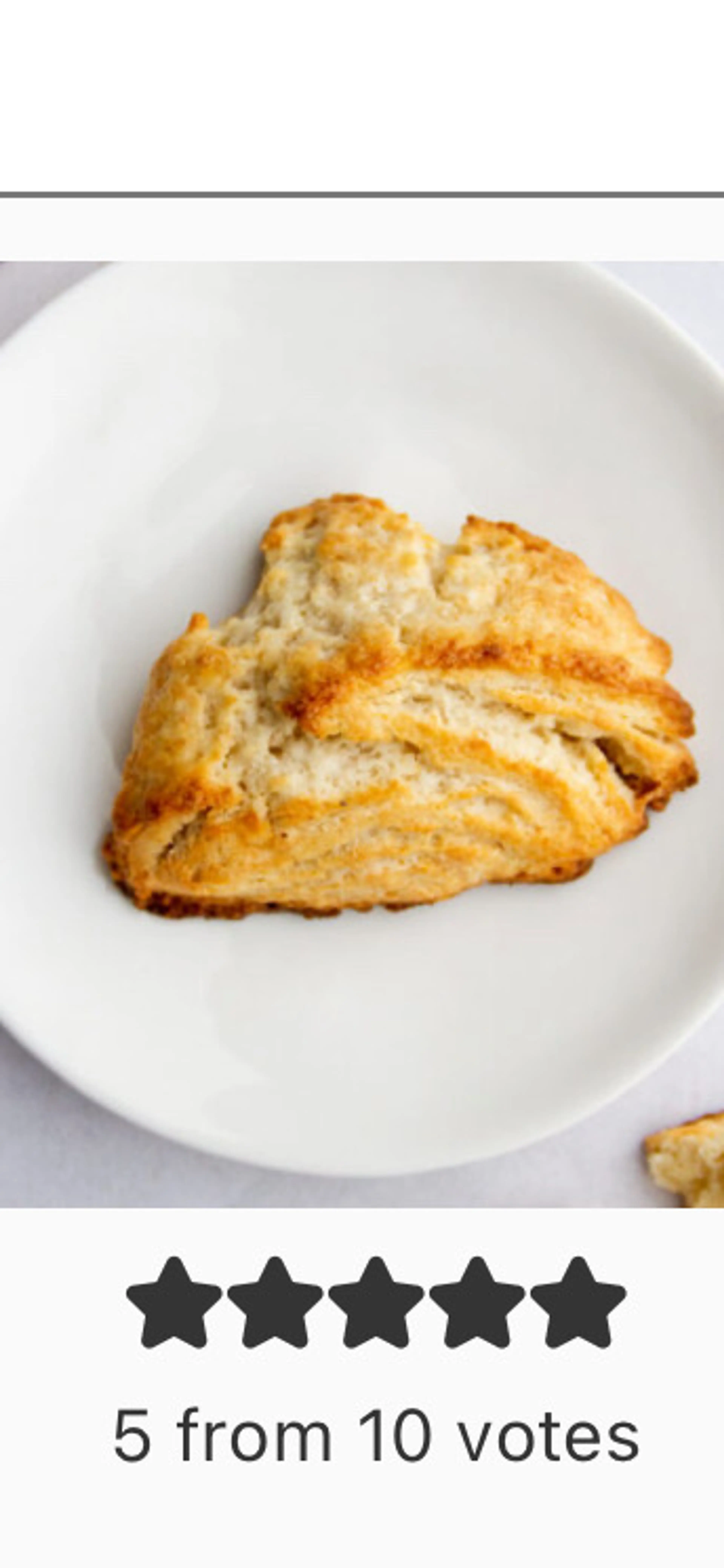 Almond Paste Scones