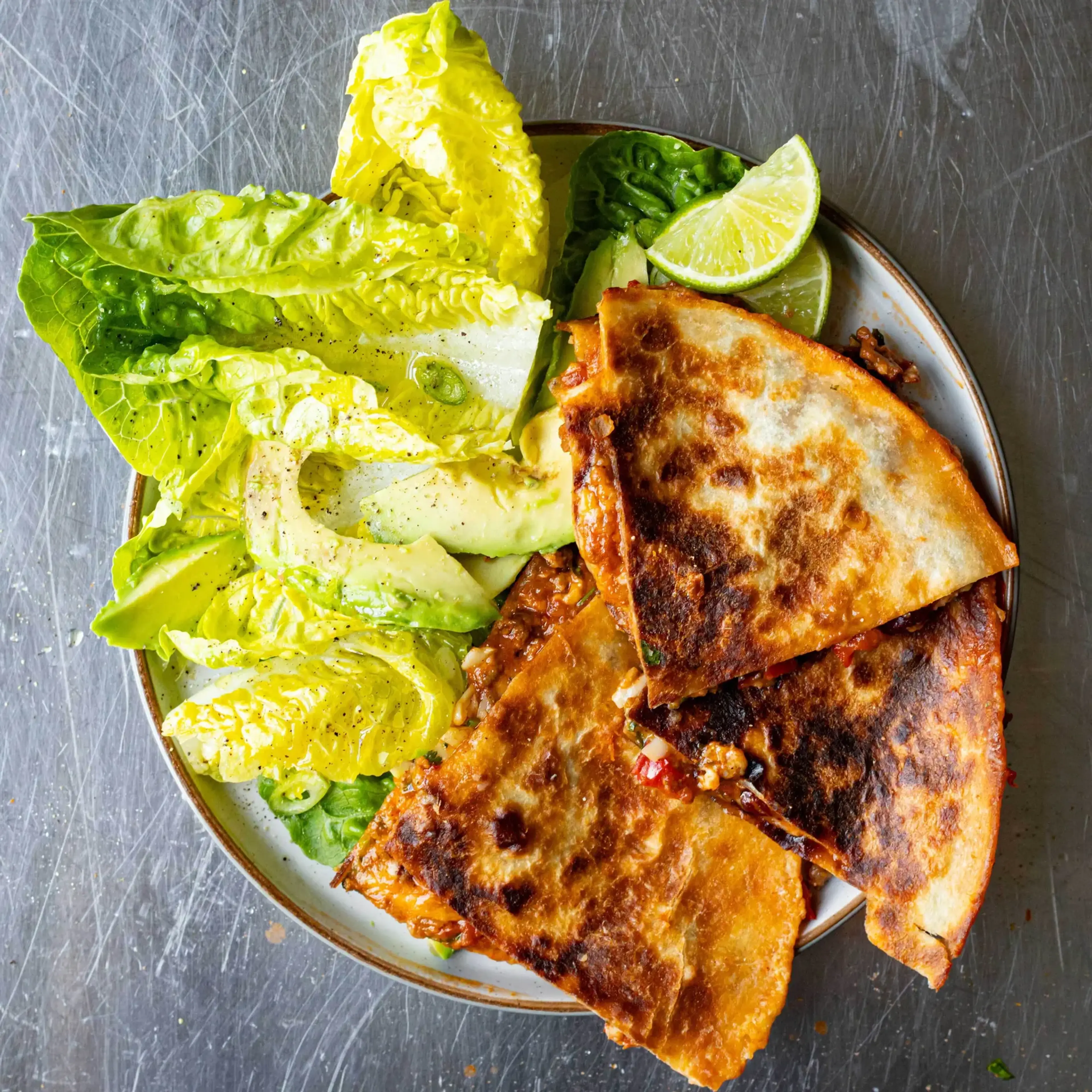 Cheesy Chilli Quesadillas
