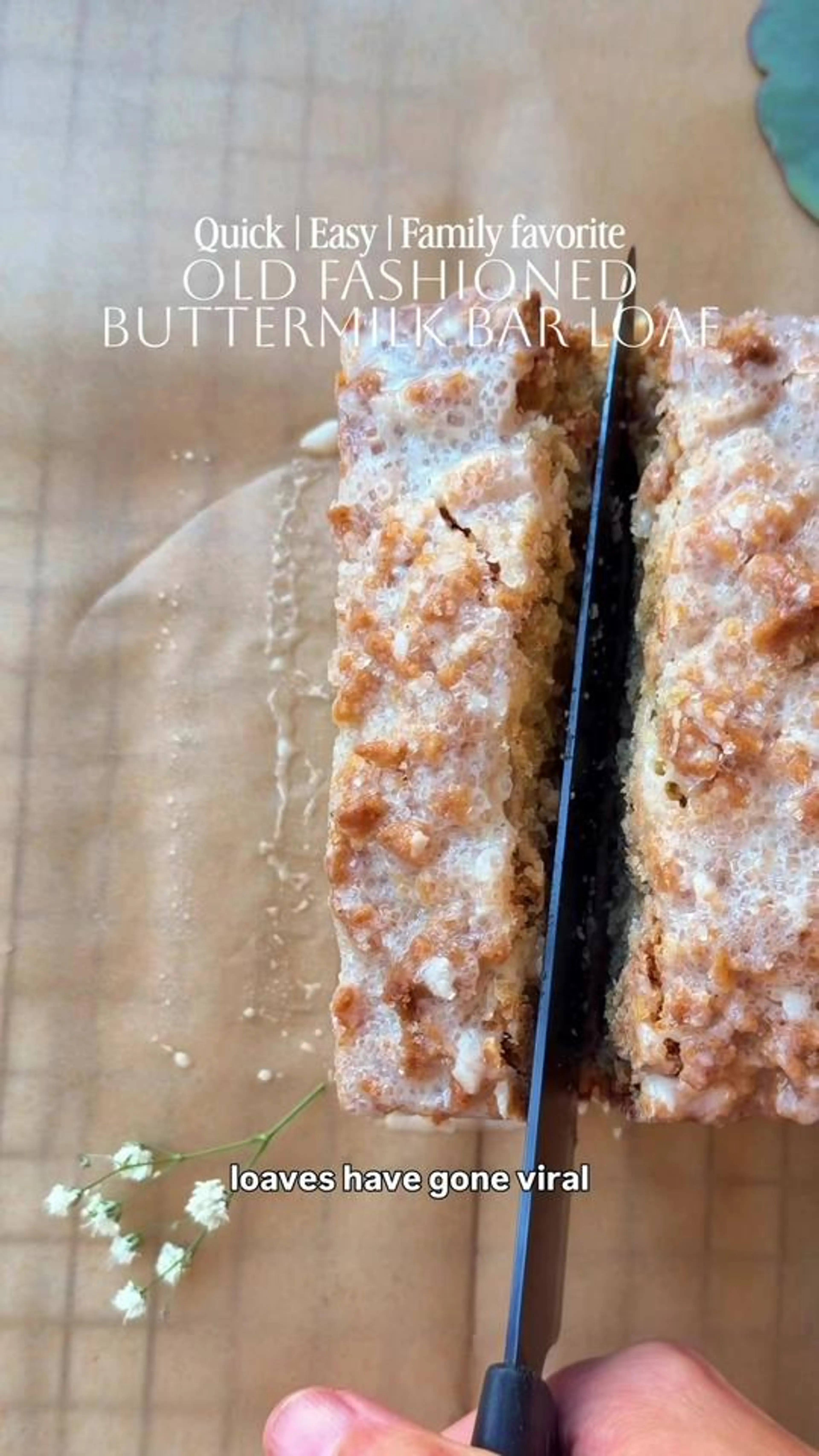 Buttermilk Bar Donut Cake